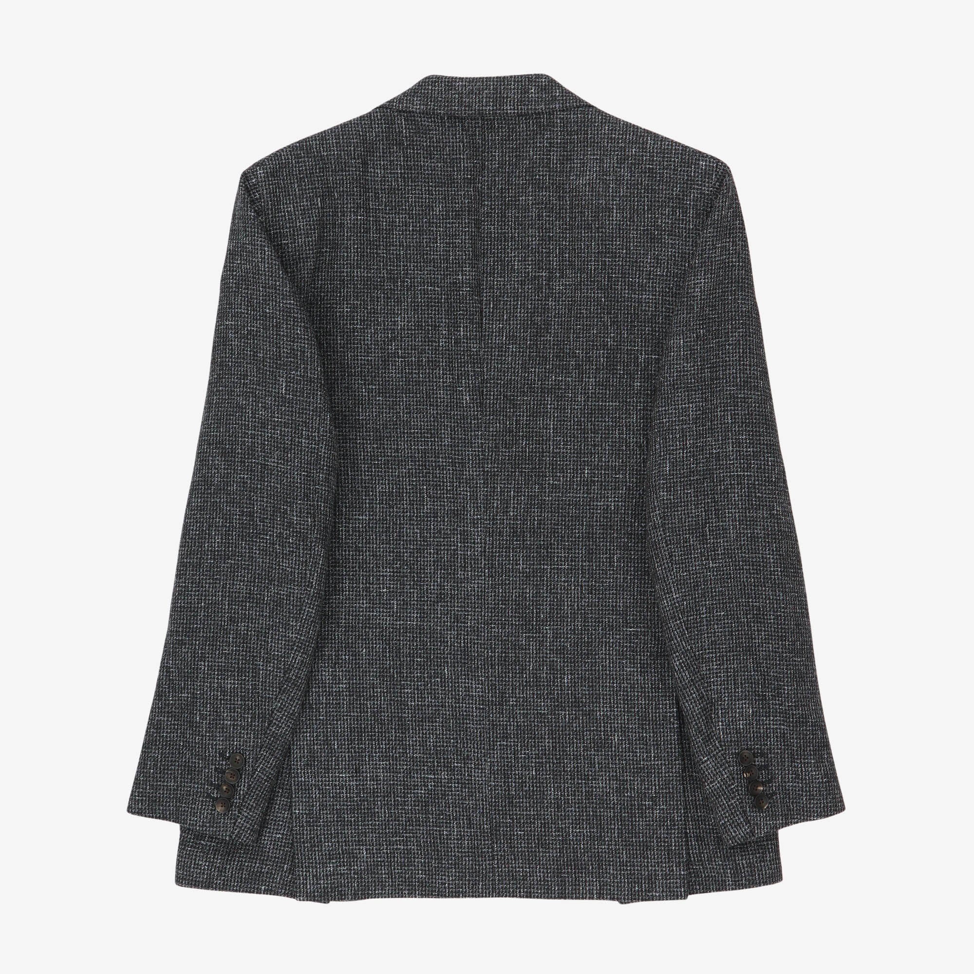 Linen Blend Woven Blazer