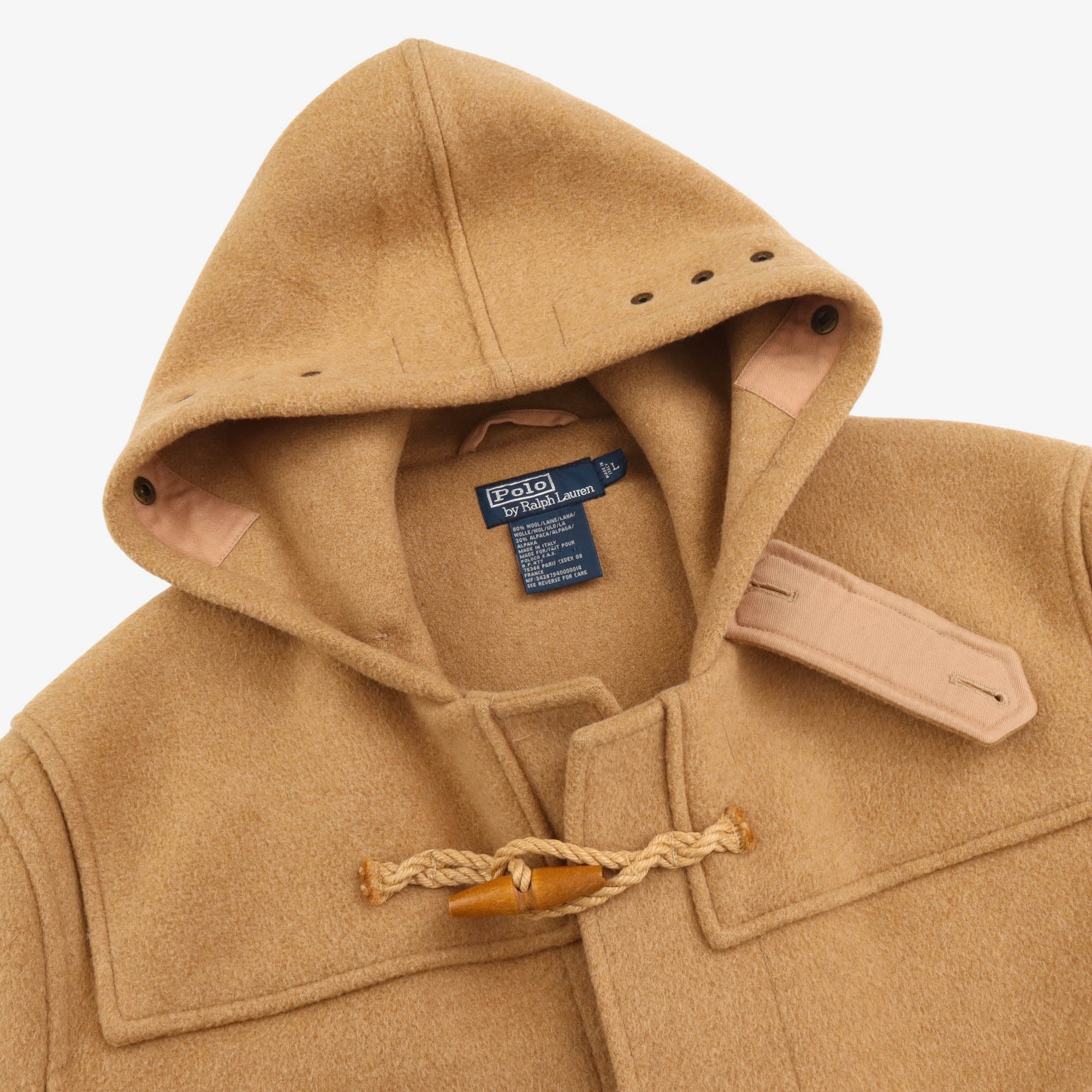 Wool Alpaca Duffle Coat