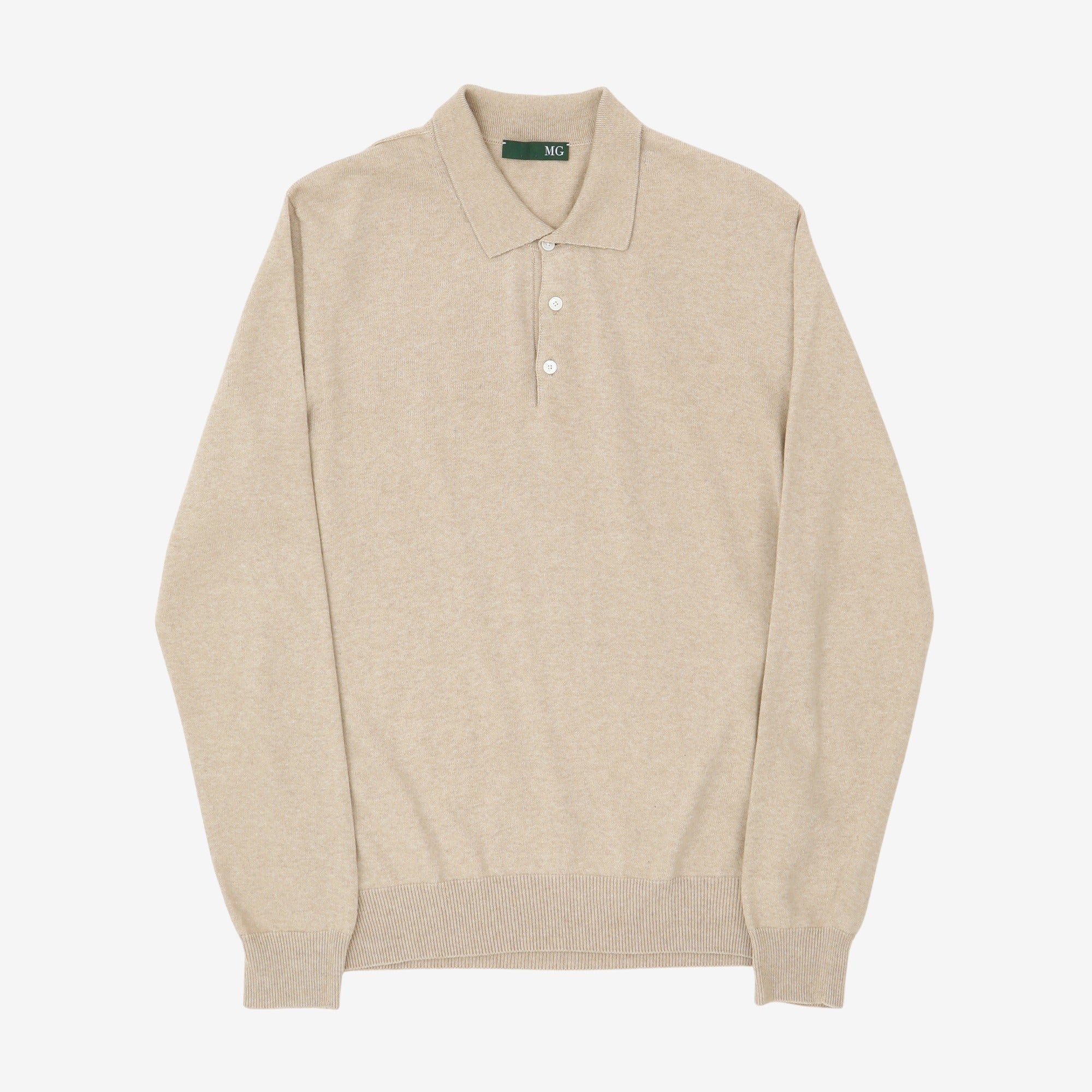 MTM Cashmere Blend LS Polo