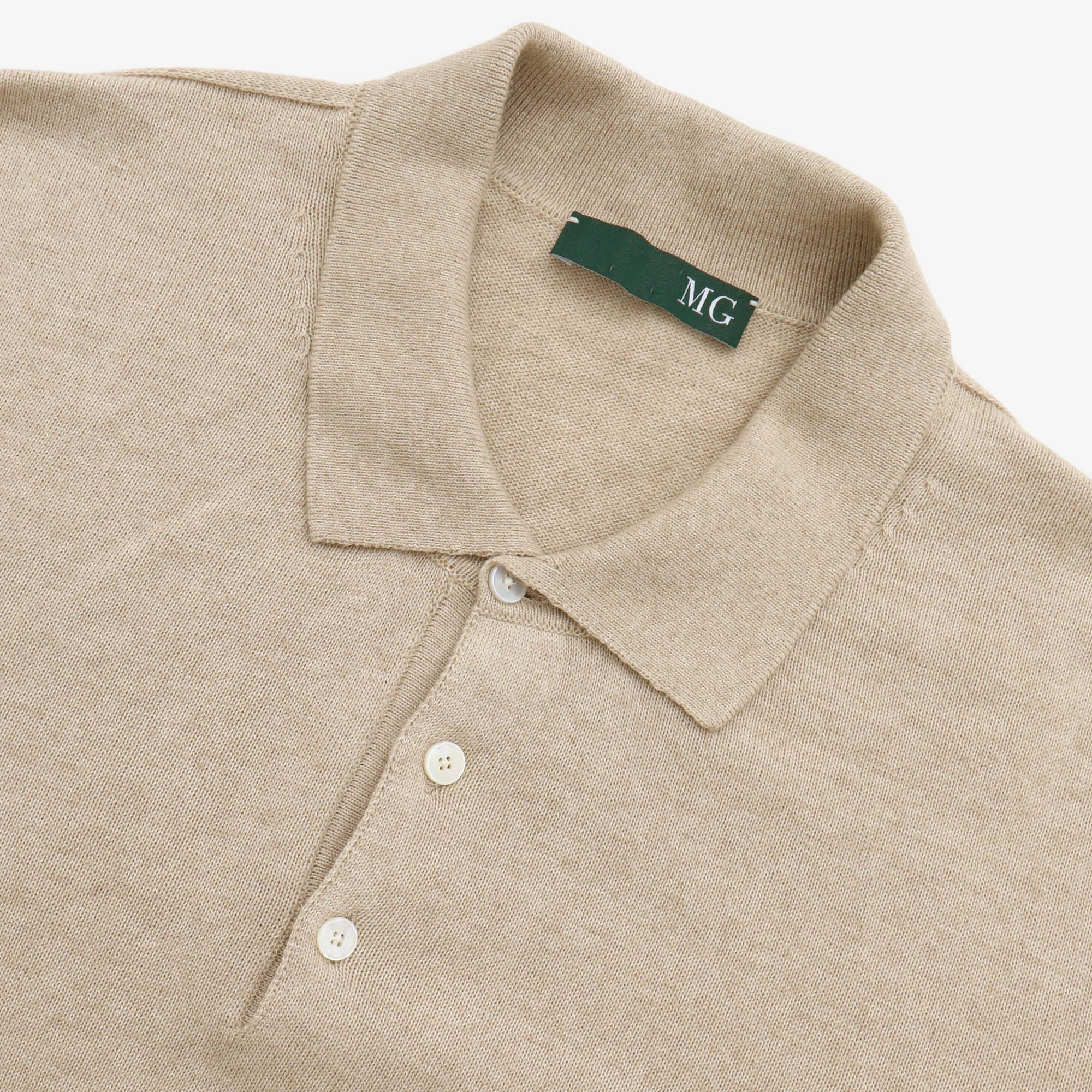 MTM Cashmere Blend LS Polo