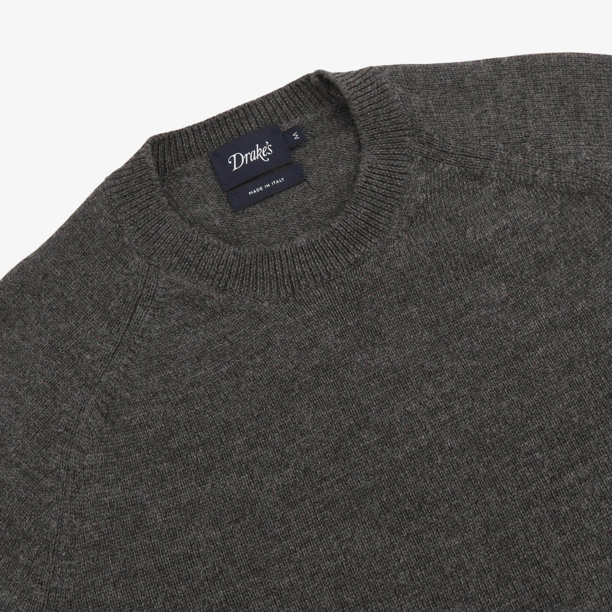 Melange Merino Crewneck Sweater