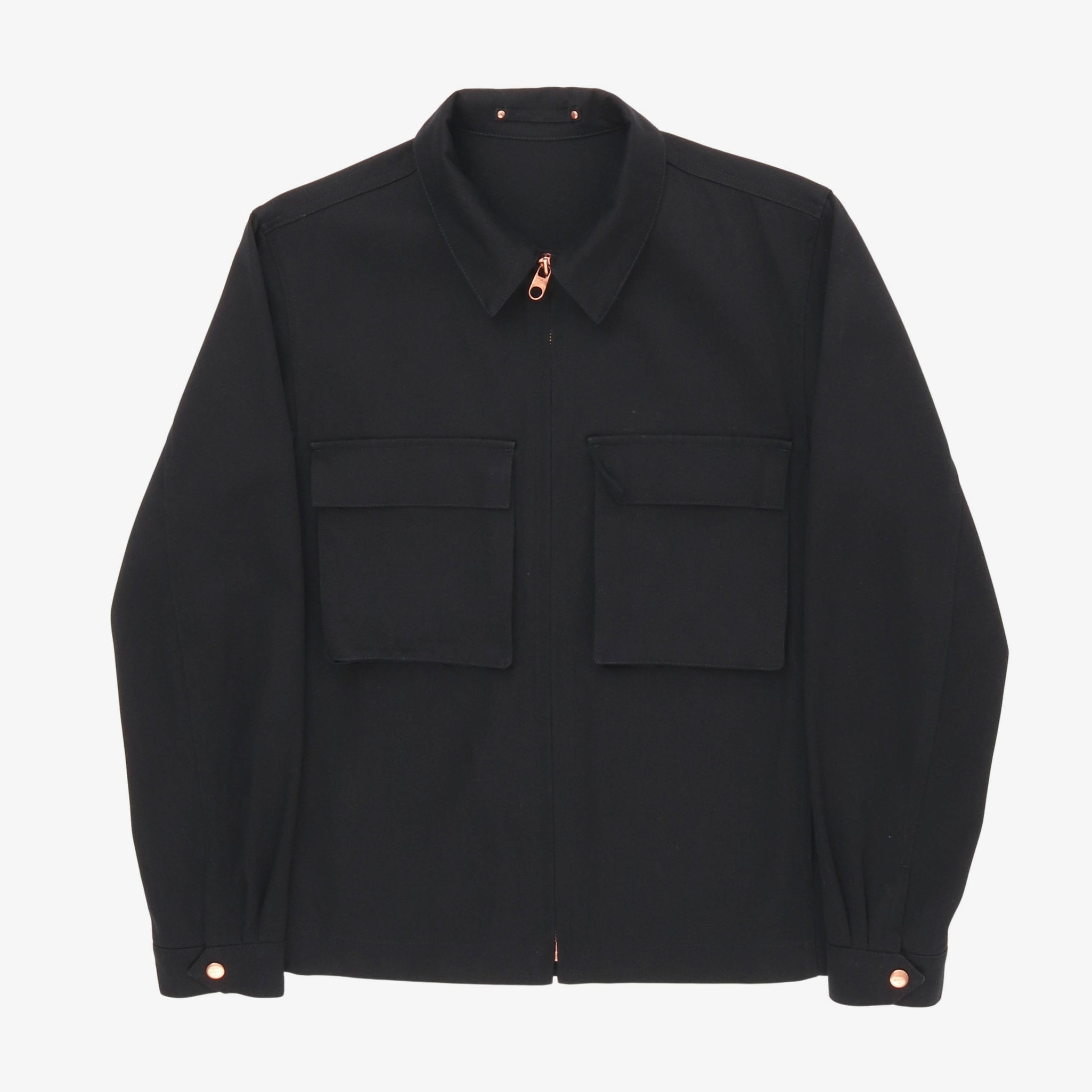 Two Pocket Zip Up Jacket