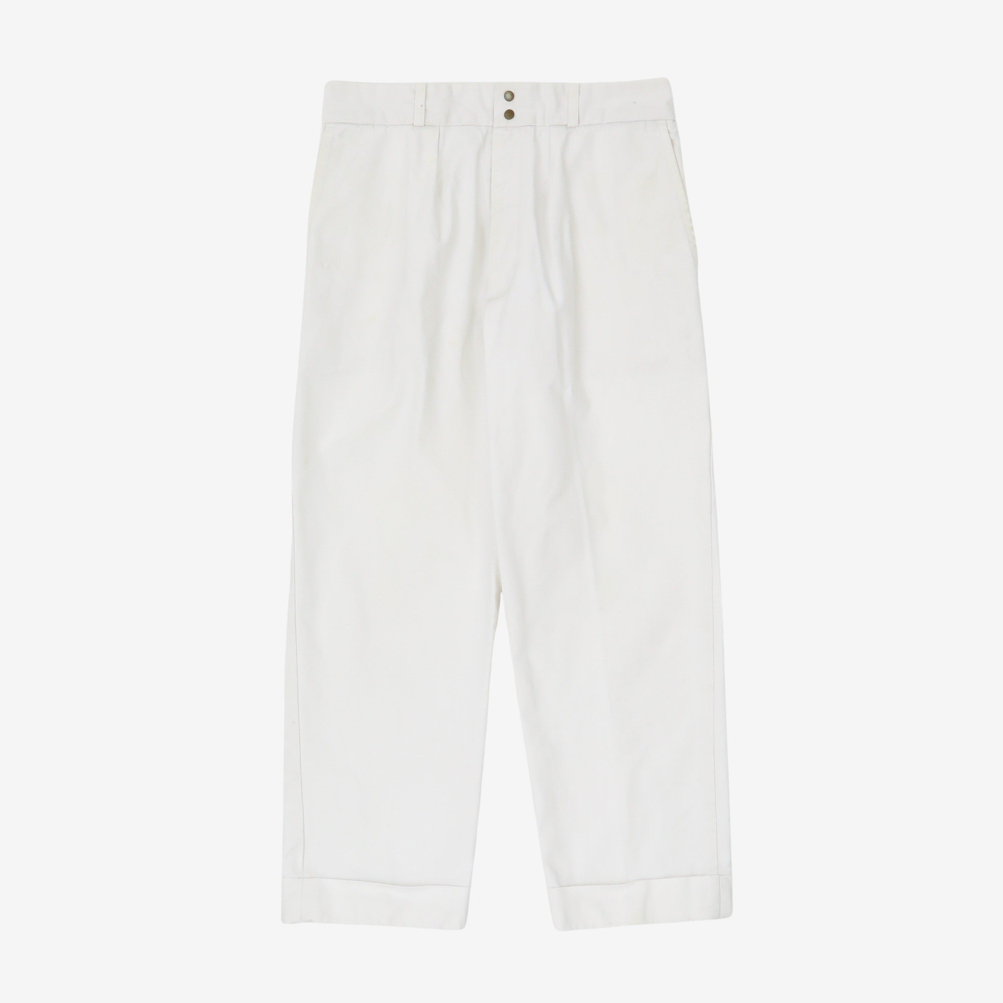 Wide Pleated Trousers (31W X 26.5L)