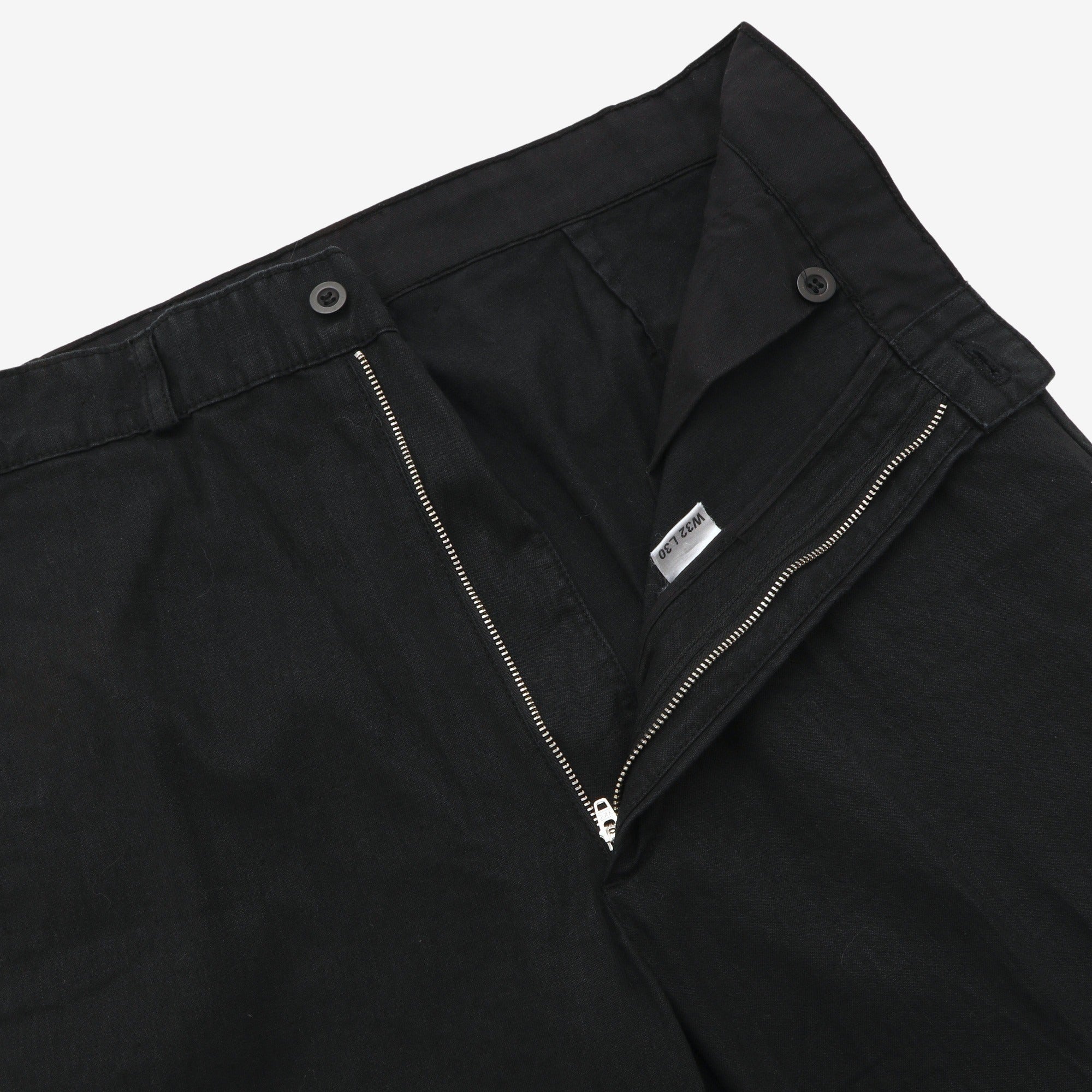 El Jadida Linen Blend Trousers (32W X 26.5L)