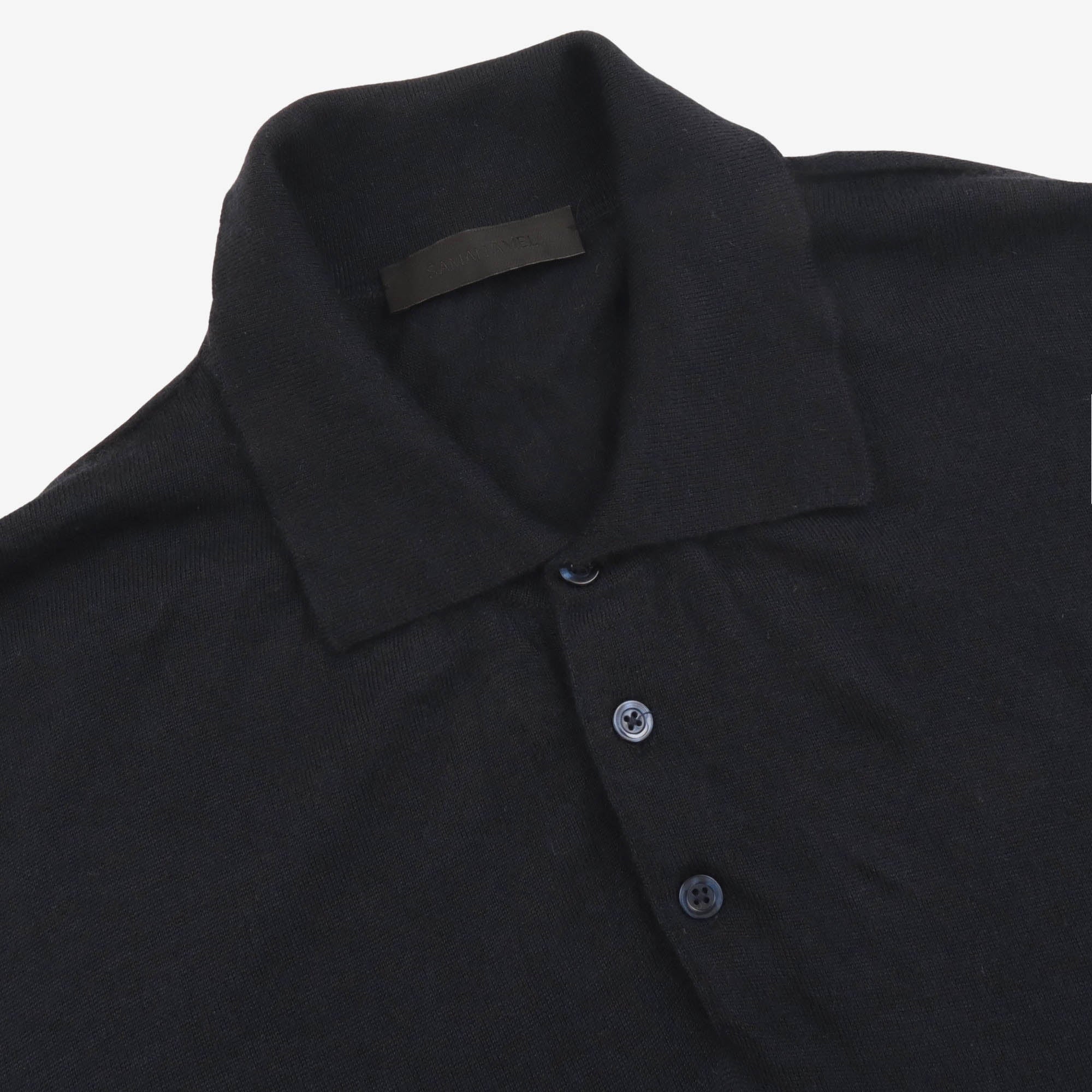 Cashmere Silk Polo