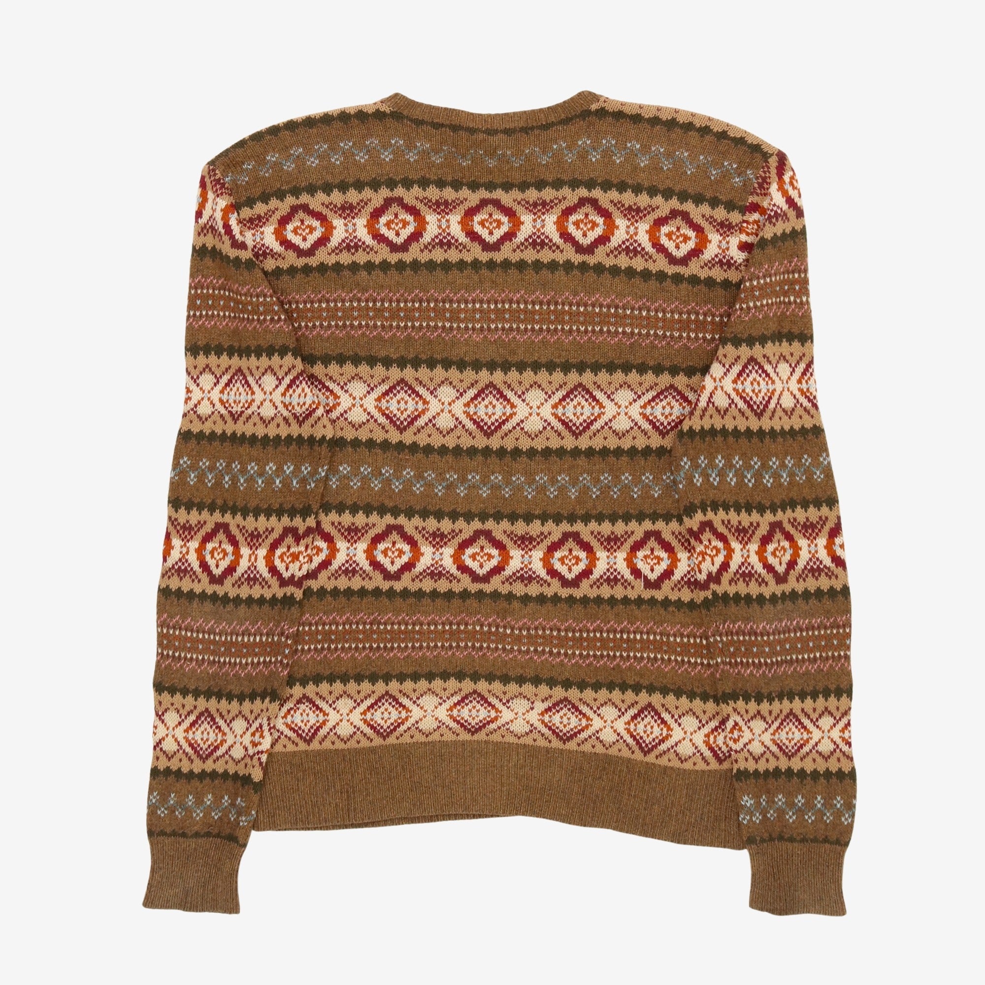 Fairisle Silk Blend Sweater