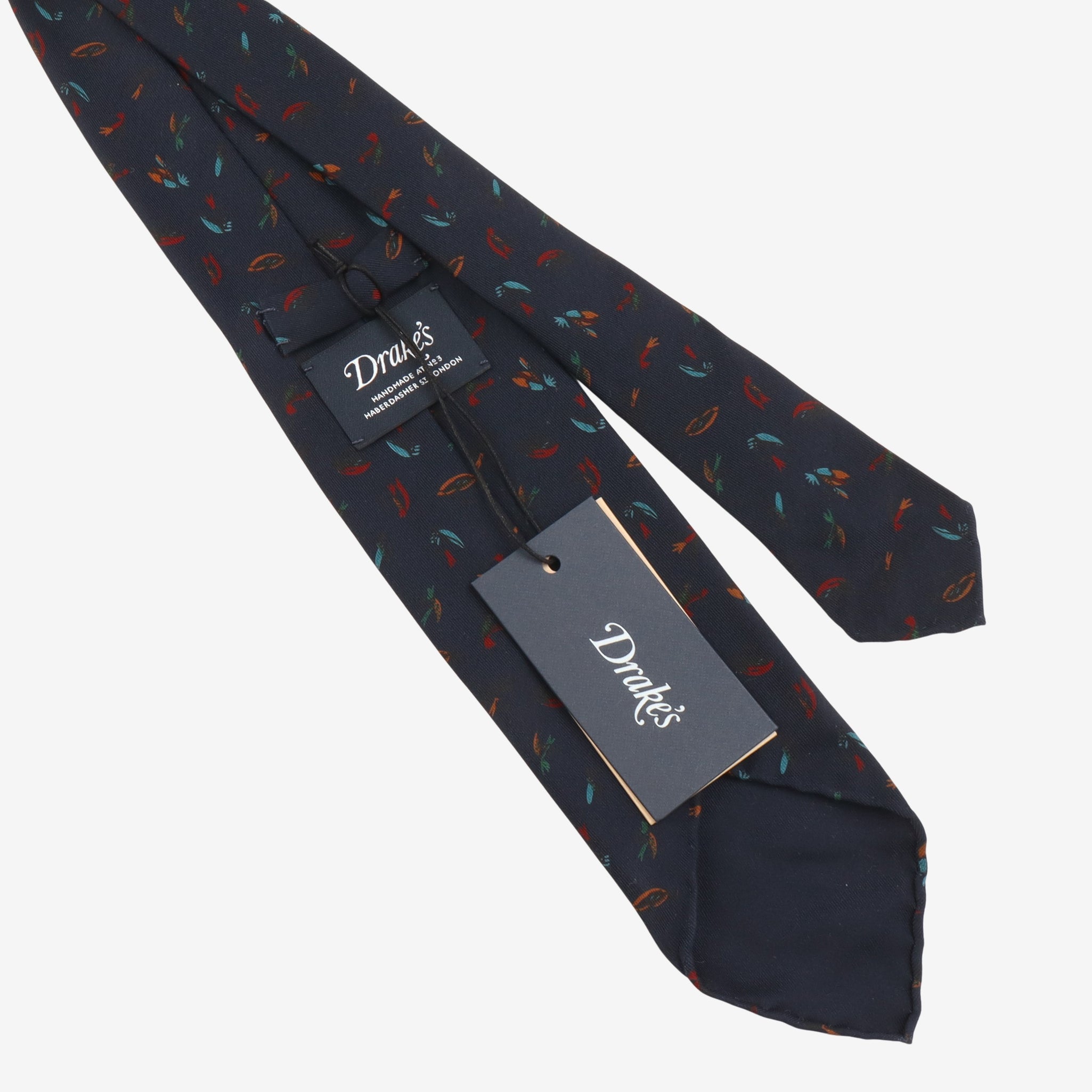 Silk Leaf Tie