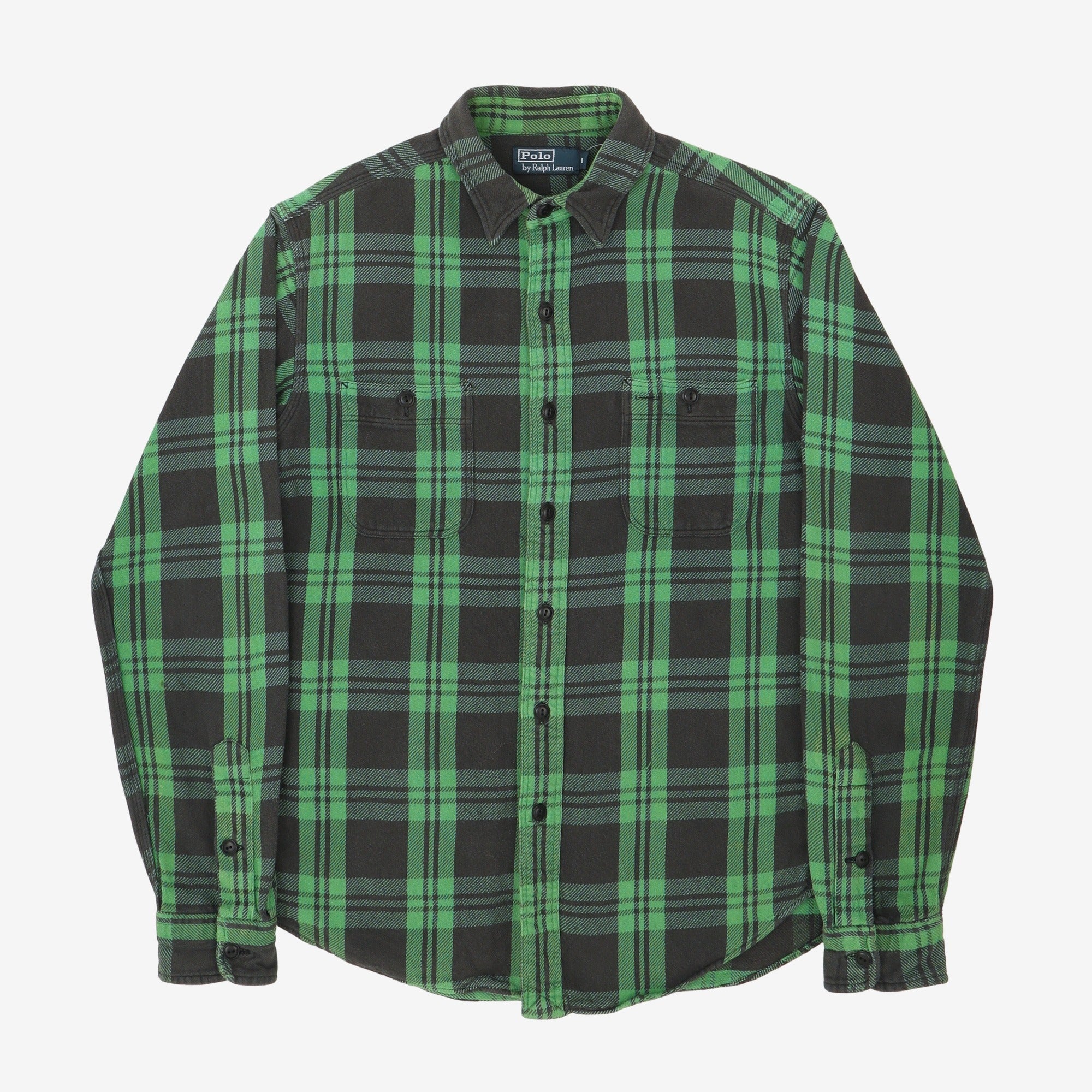 Plaid Check Flannel Shirt