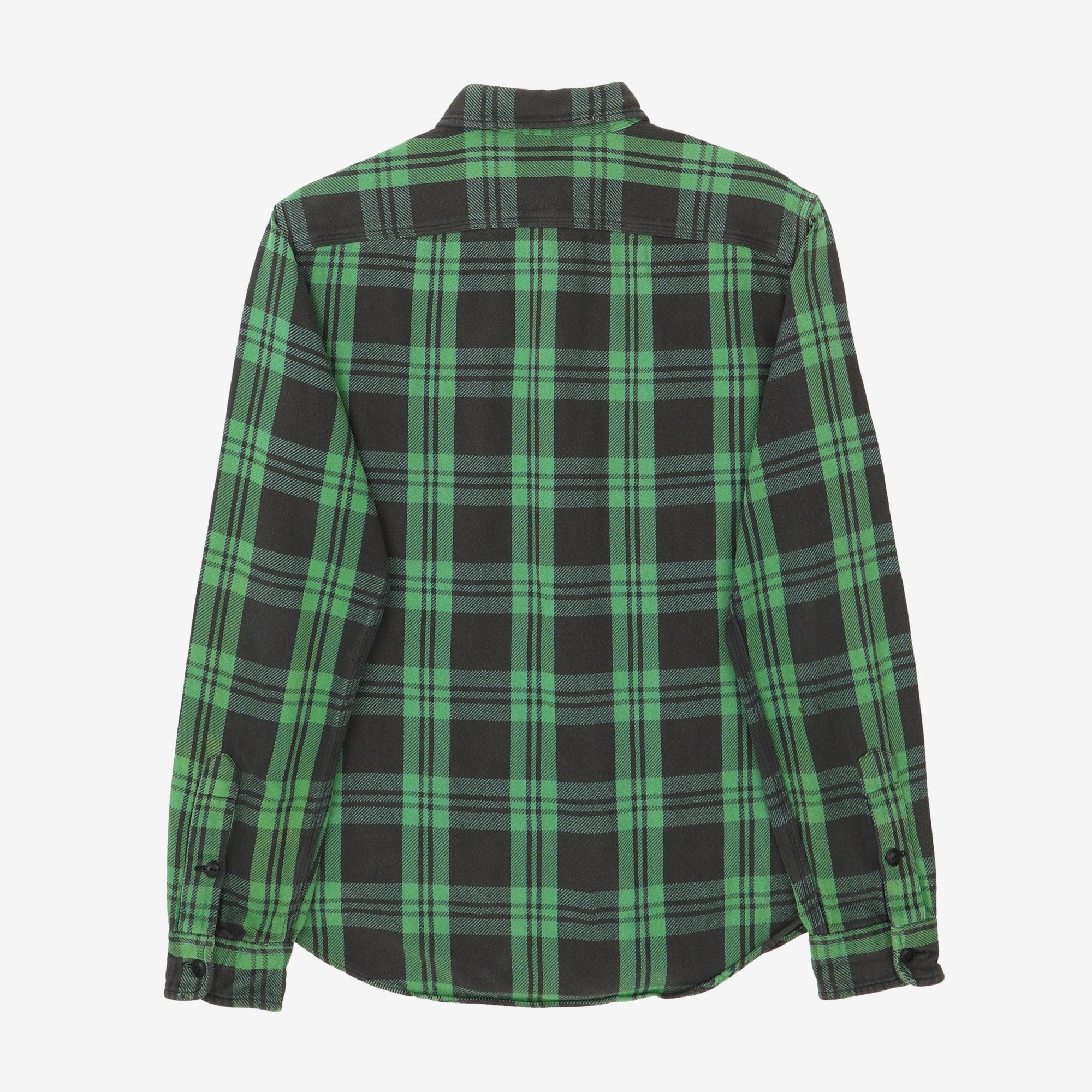 Plaid Check Flannel Shirt