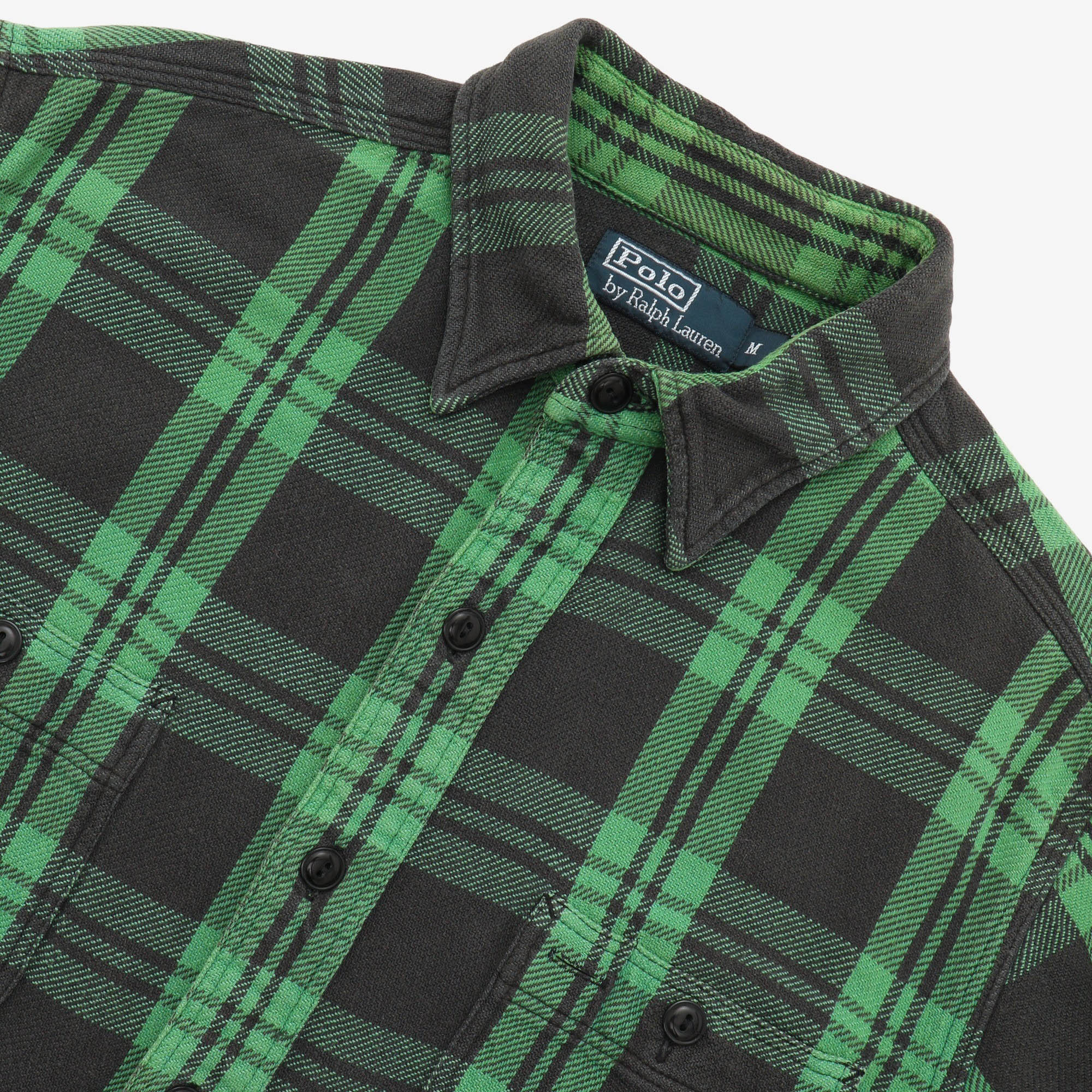 Plaid Check Flannel Shirt