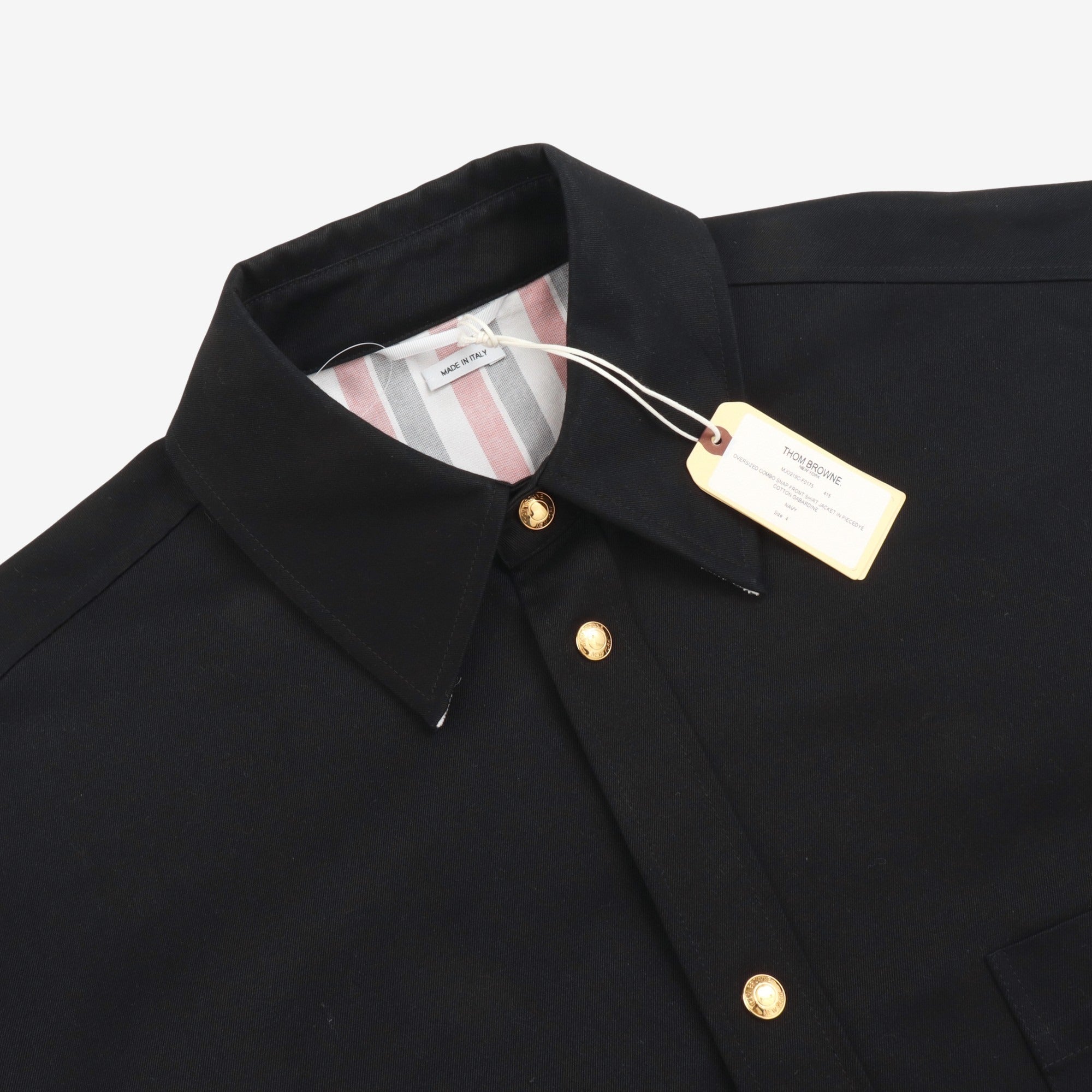 Two Tone Shirt Jacket