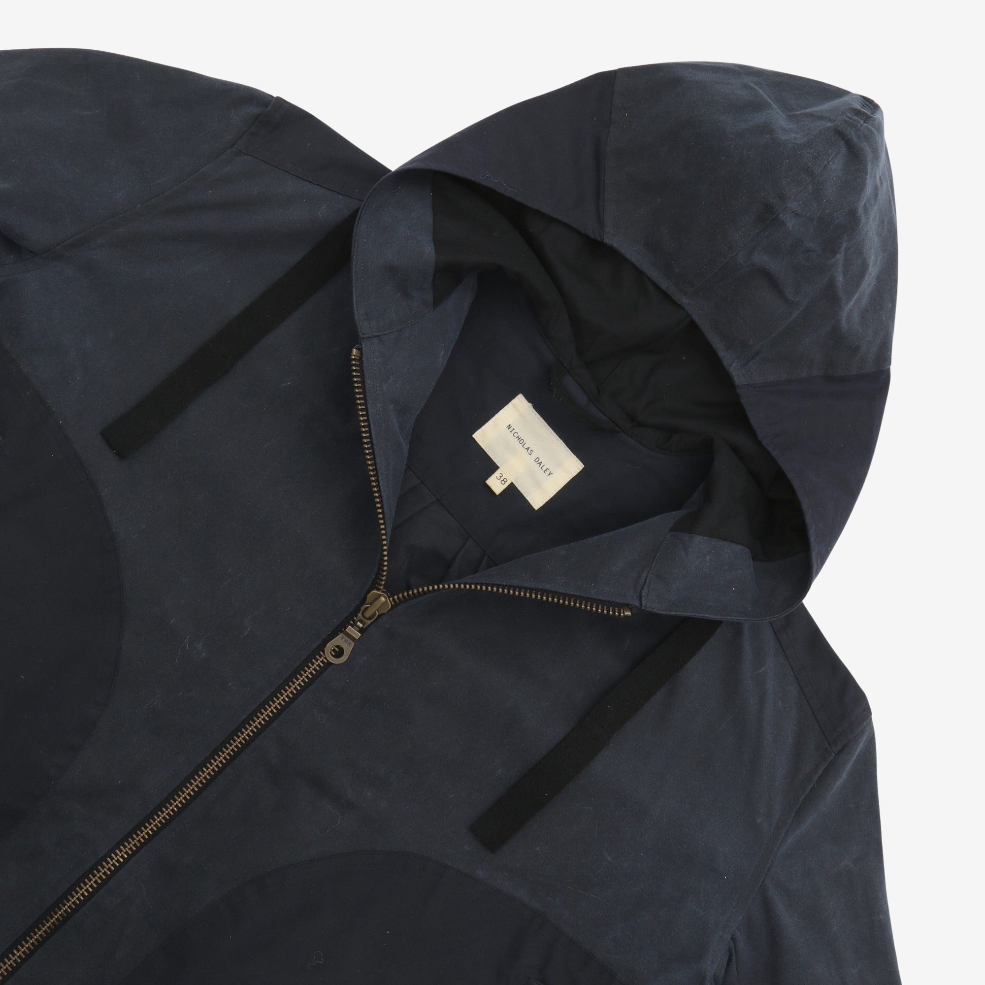 Waxed Hooded Smock