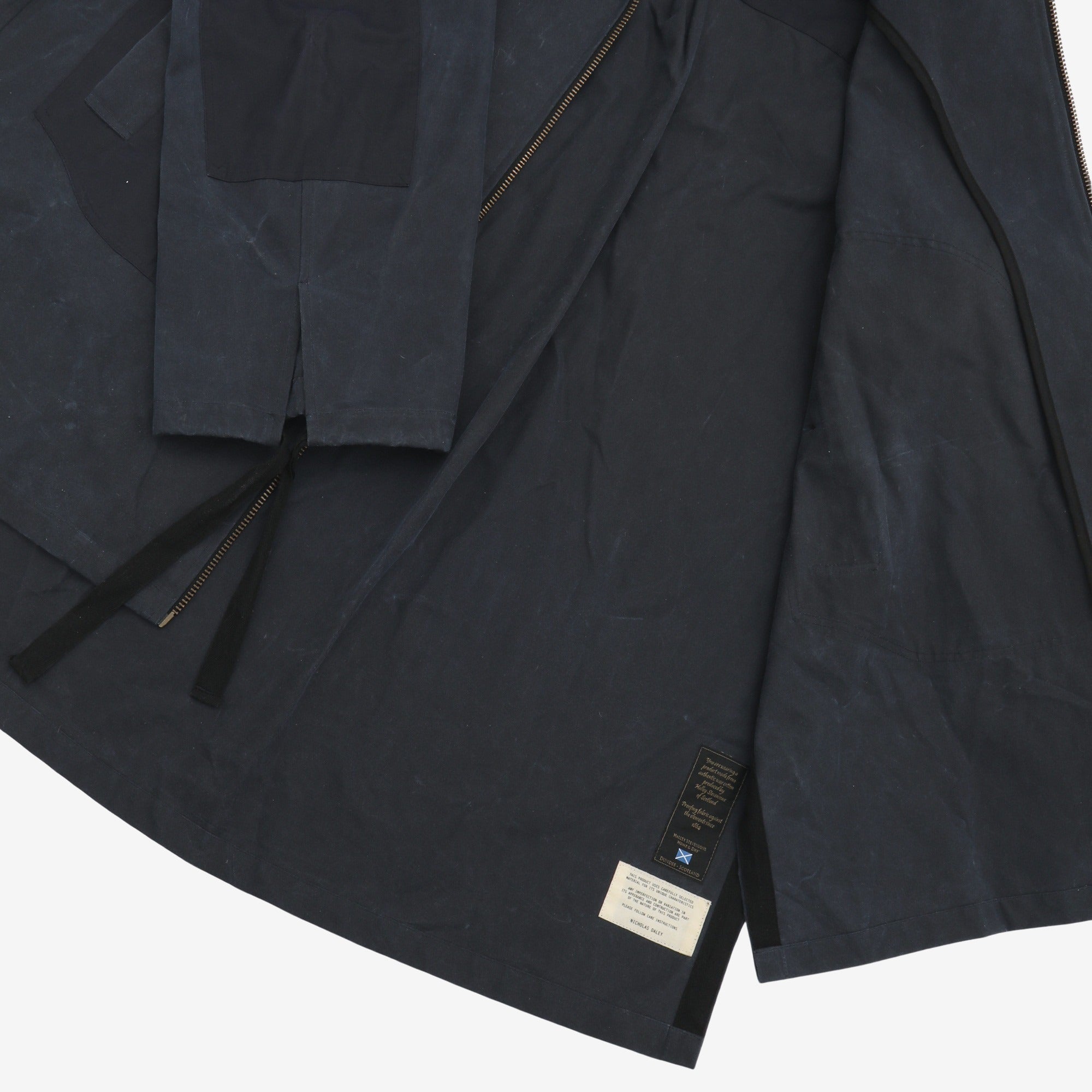 Waxed Hooded Smock