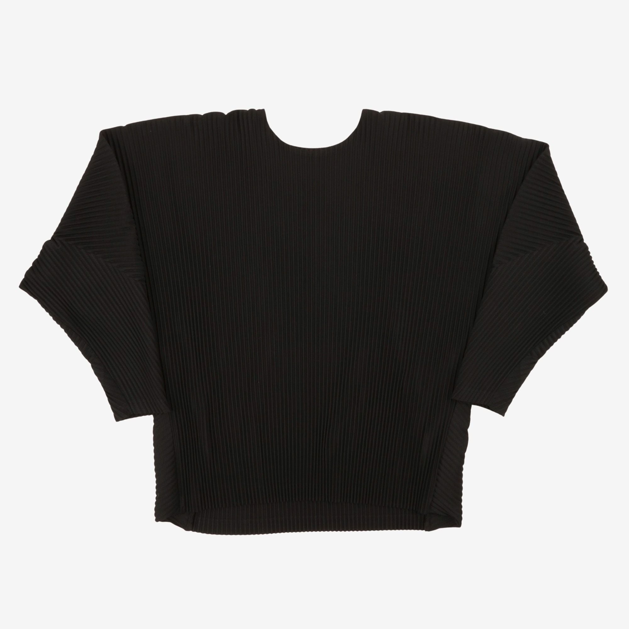 Pleated LS Tee
