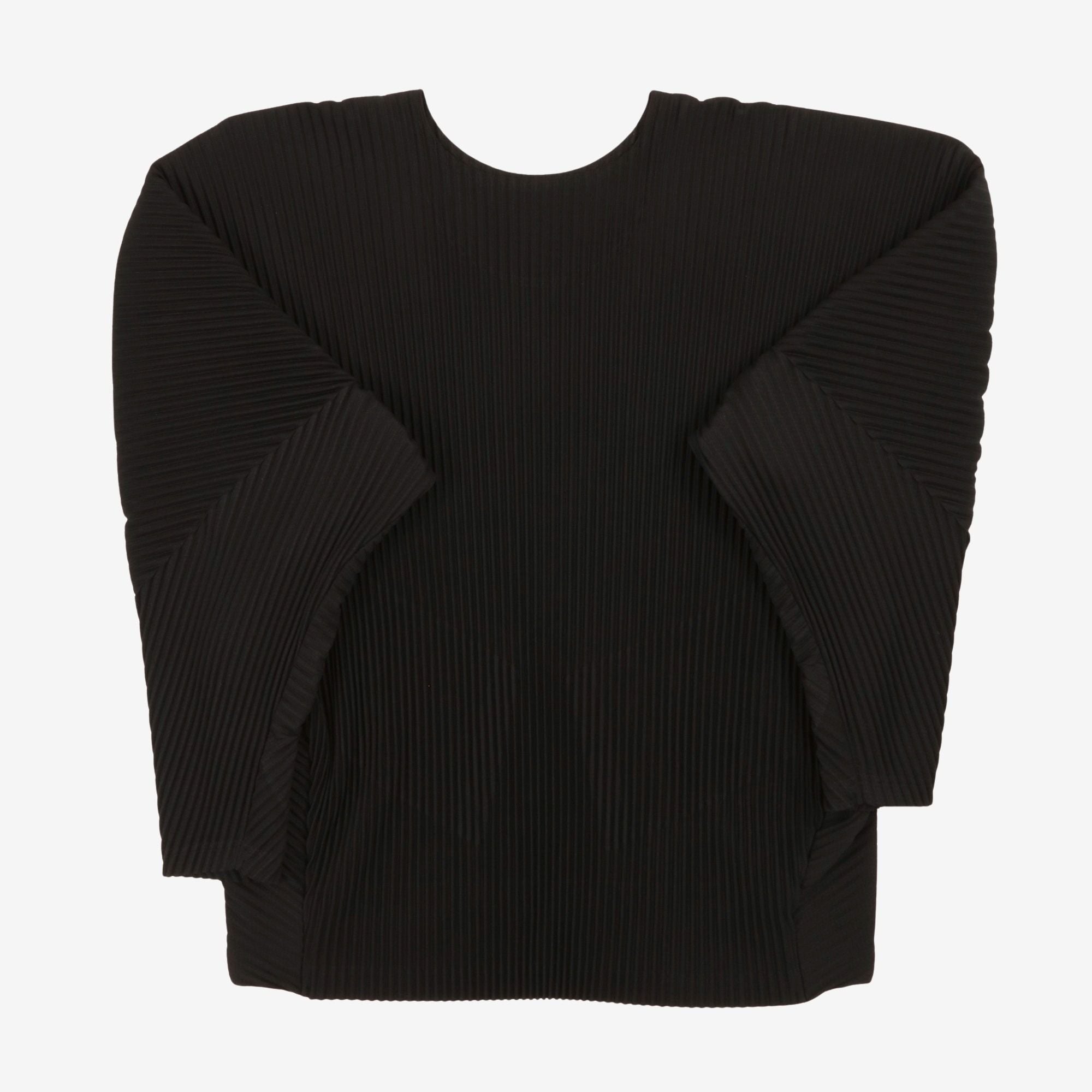 Pleated LS Tee