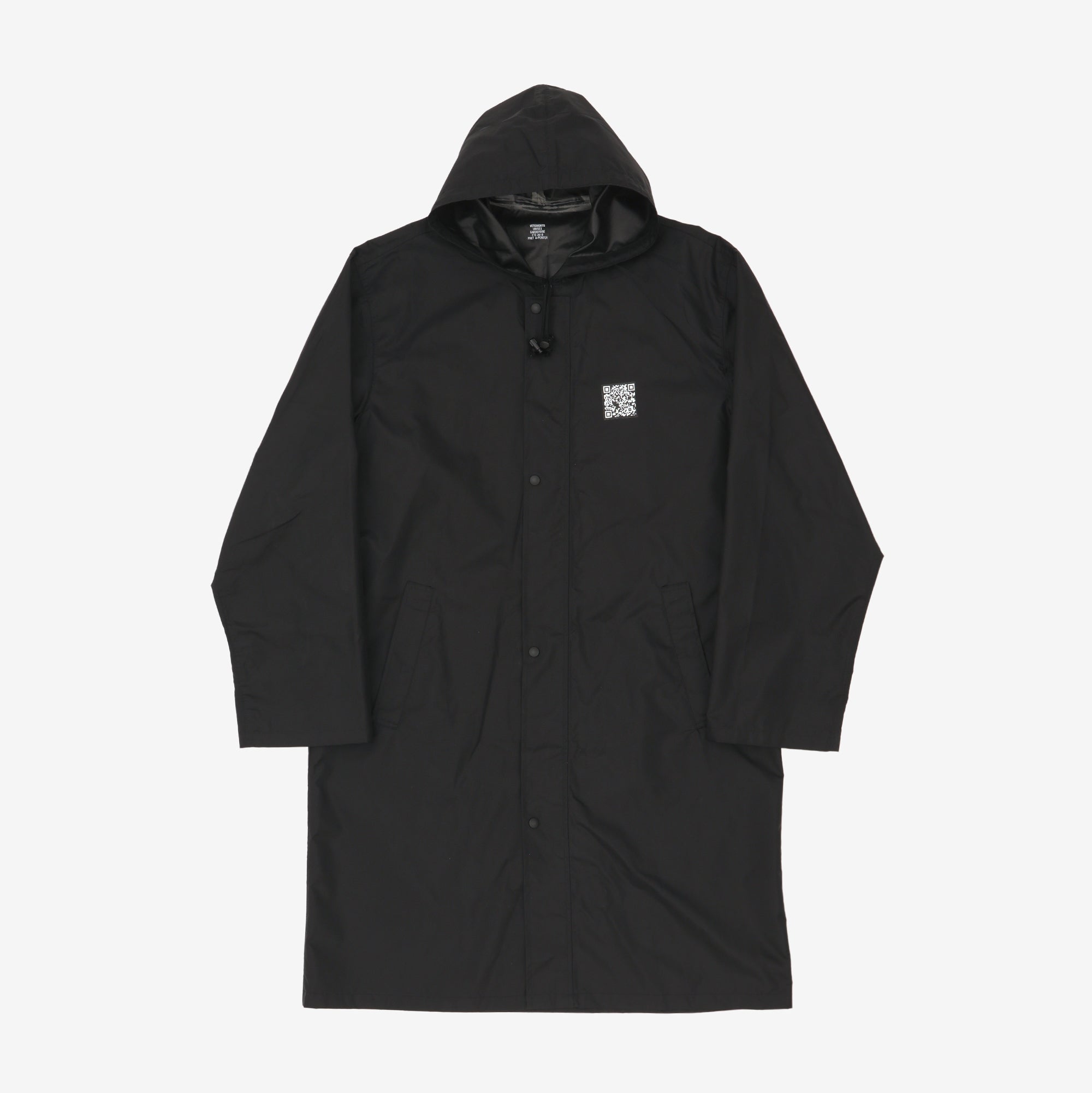 QR Code Raincoat