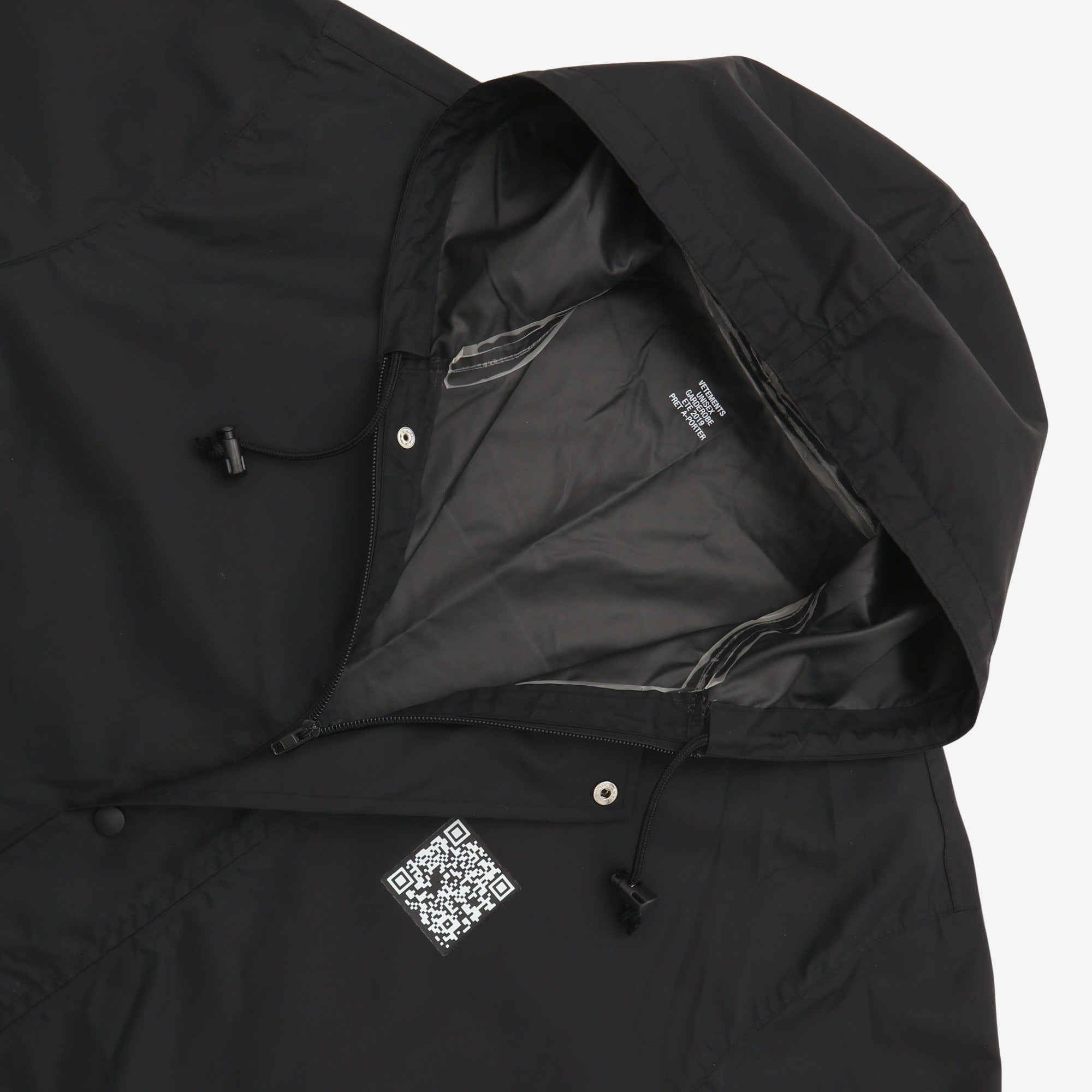 QR Code Raincoat