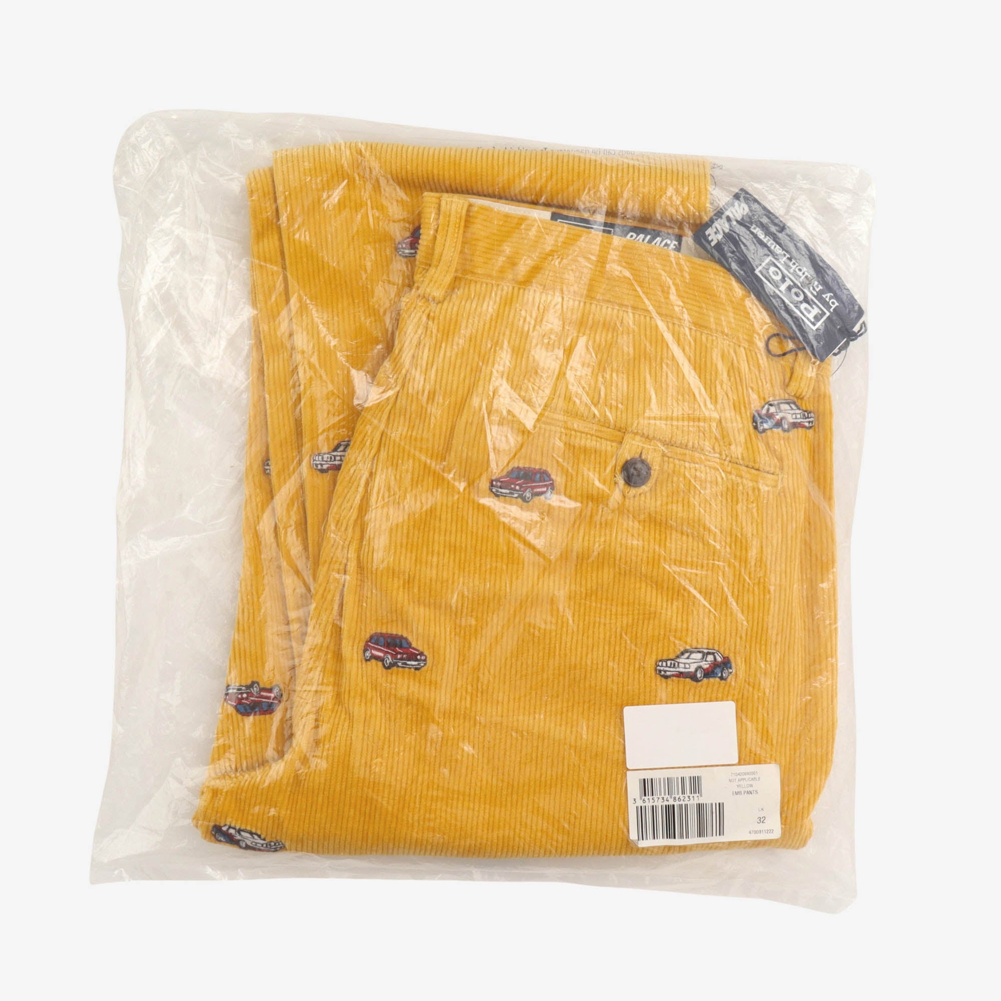 Palace Embroidered Corduroy GTI Chinos (32W X 31L)
