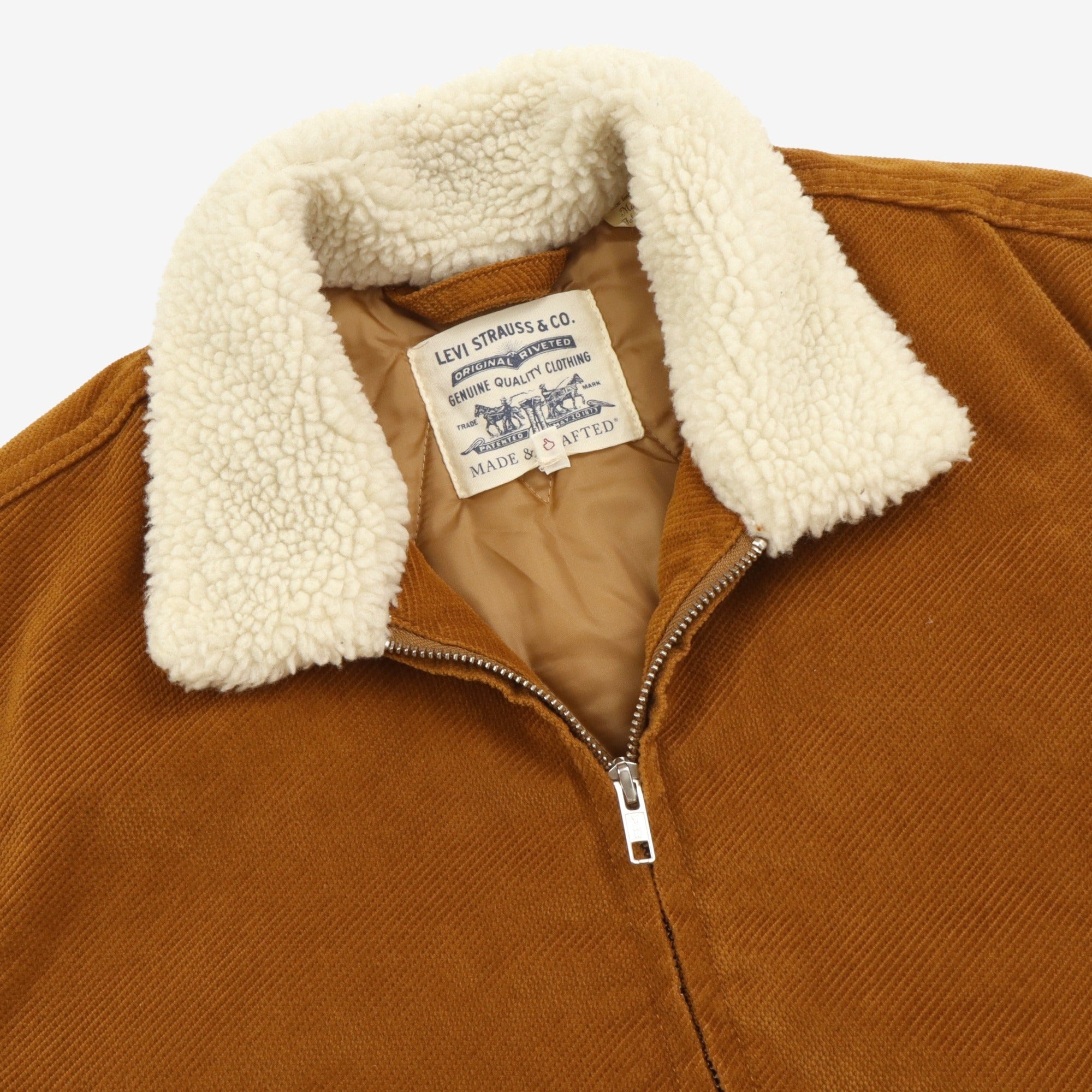 Made & Crafted Quilted Zip Jacket