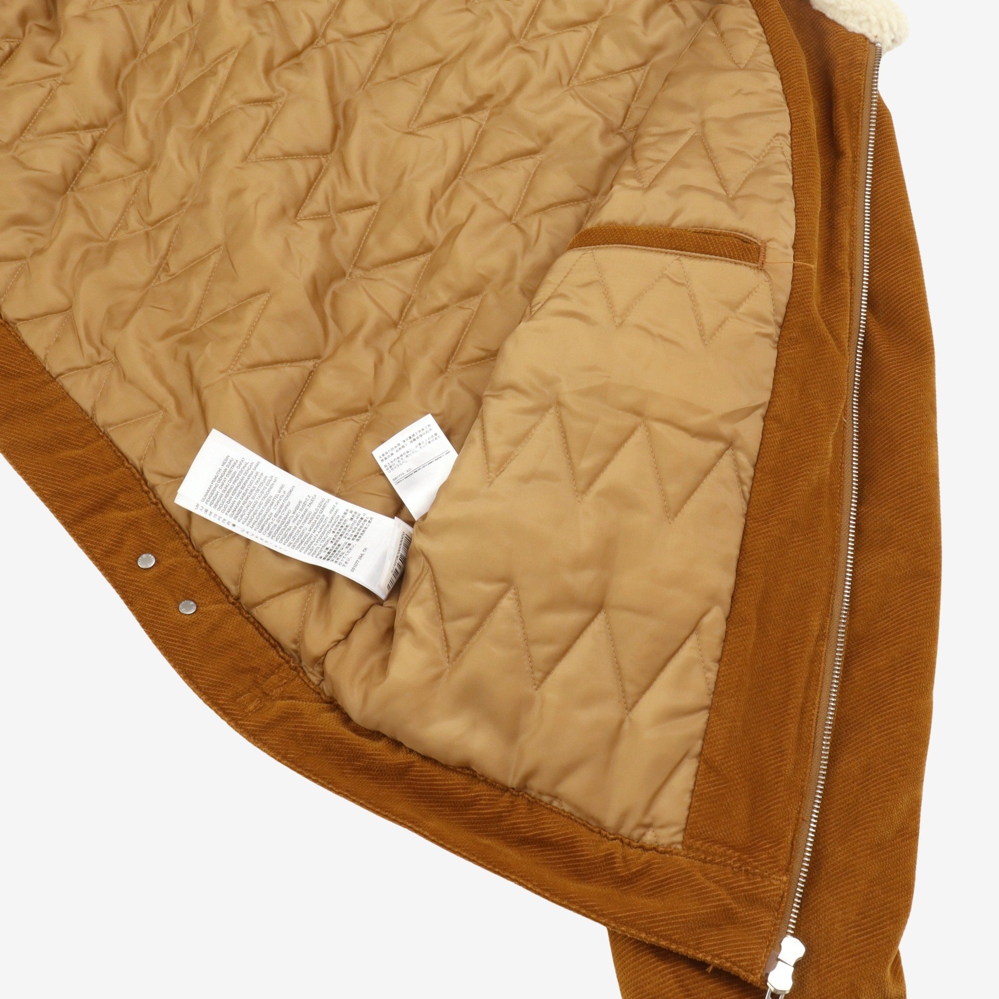 Made & Crafted Quilted Zip Jacket