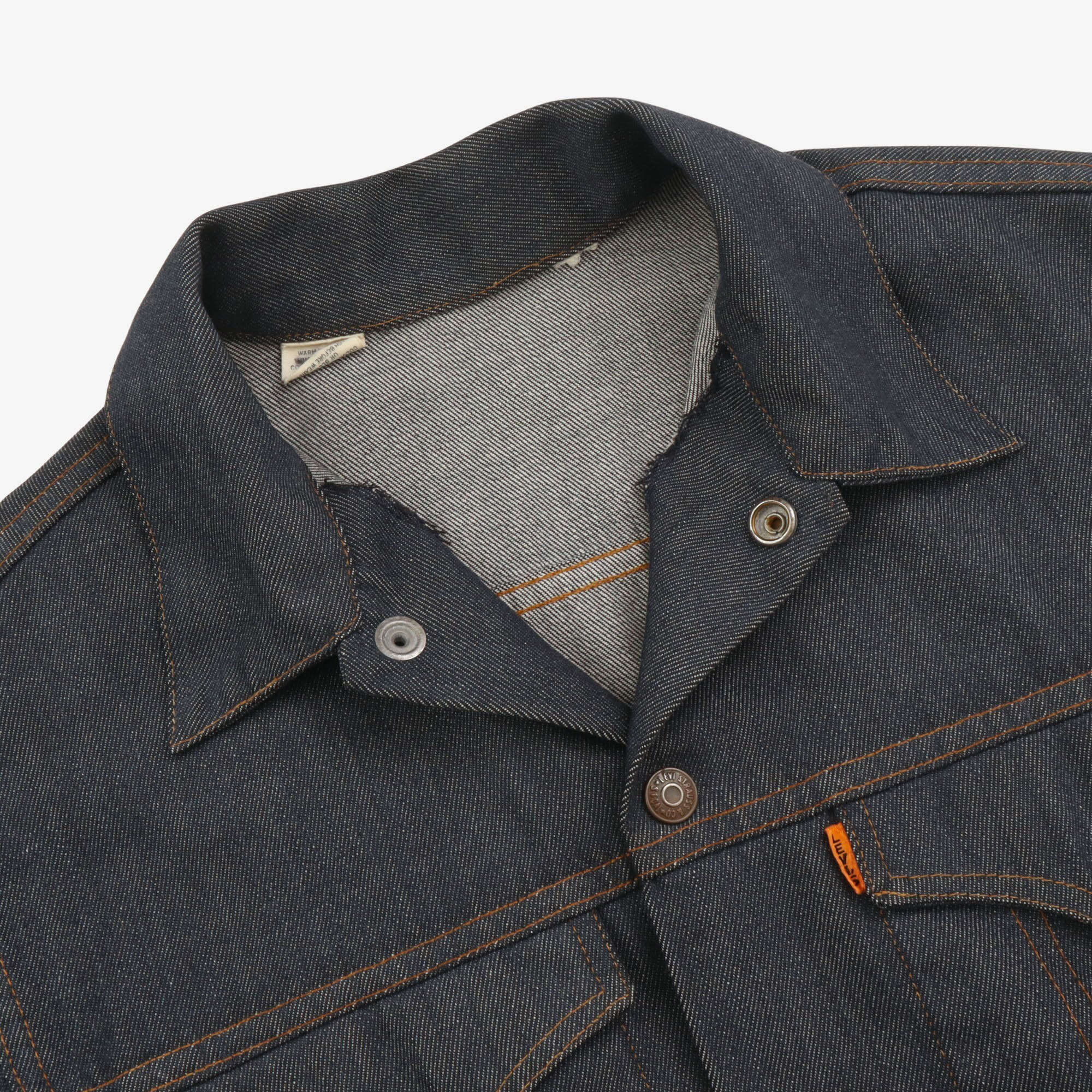 70s Orange Tab Big E Type 3 Denim Jacket