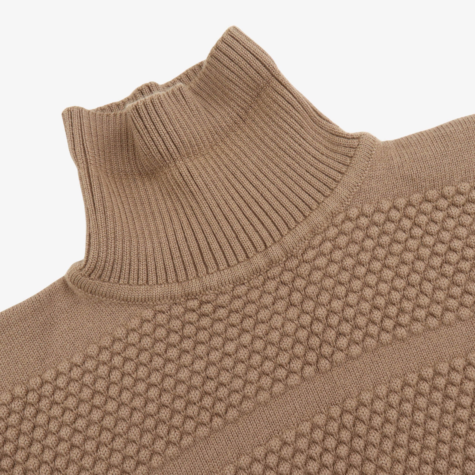 Fisherman Roll Neck Sweater
