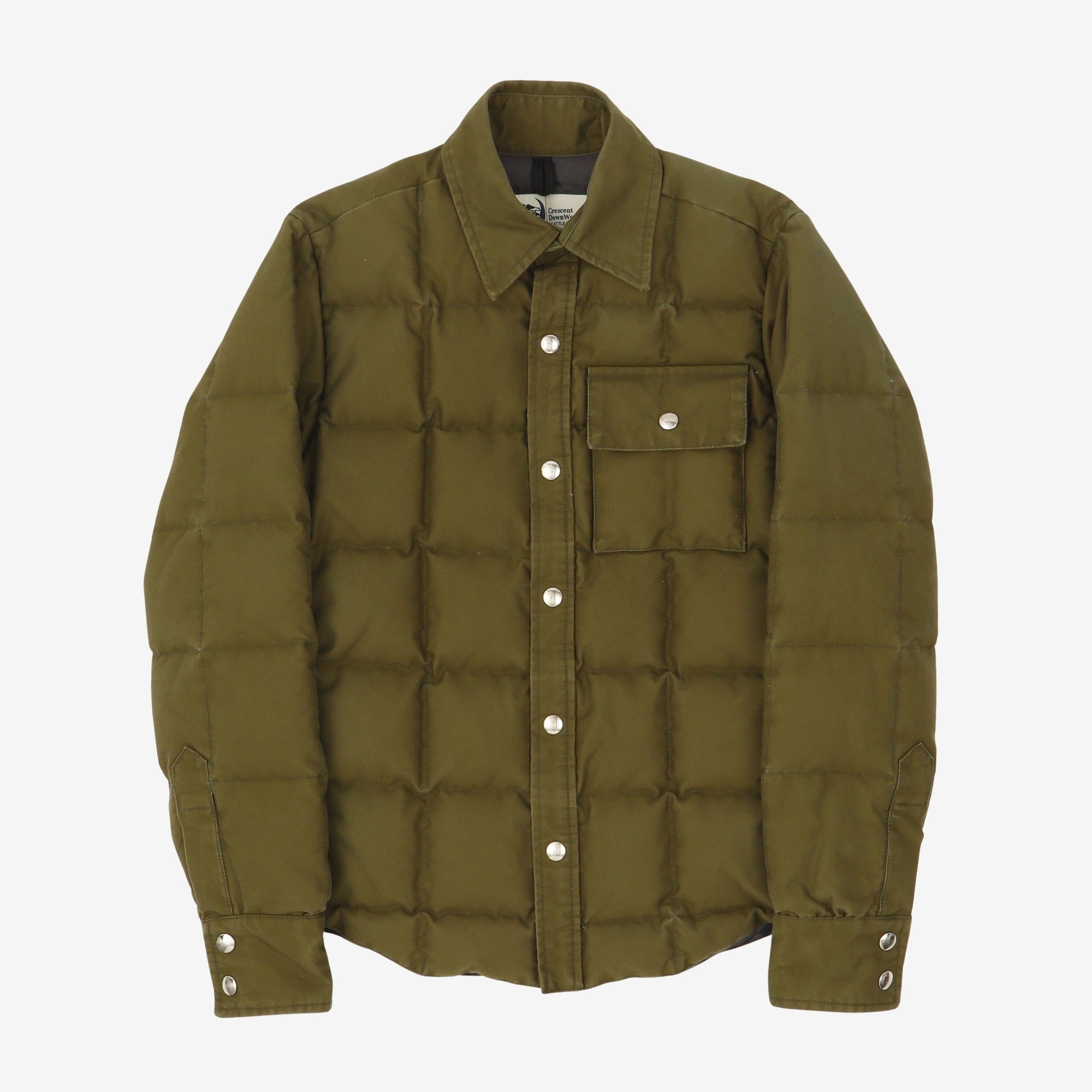 Down Padded Shirt Jacket