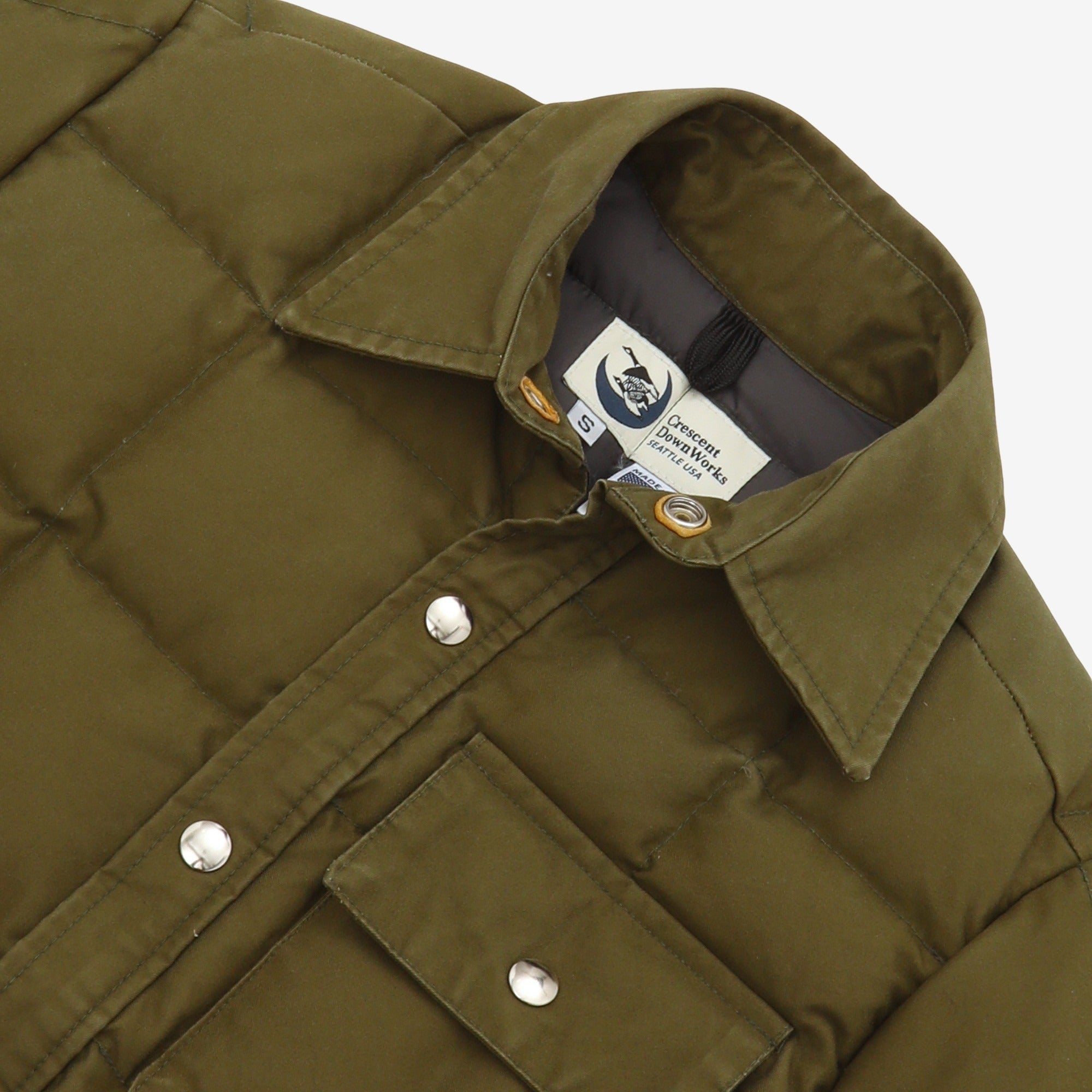 Down Padded Shirt Jacket
