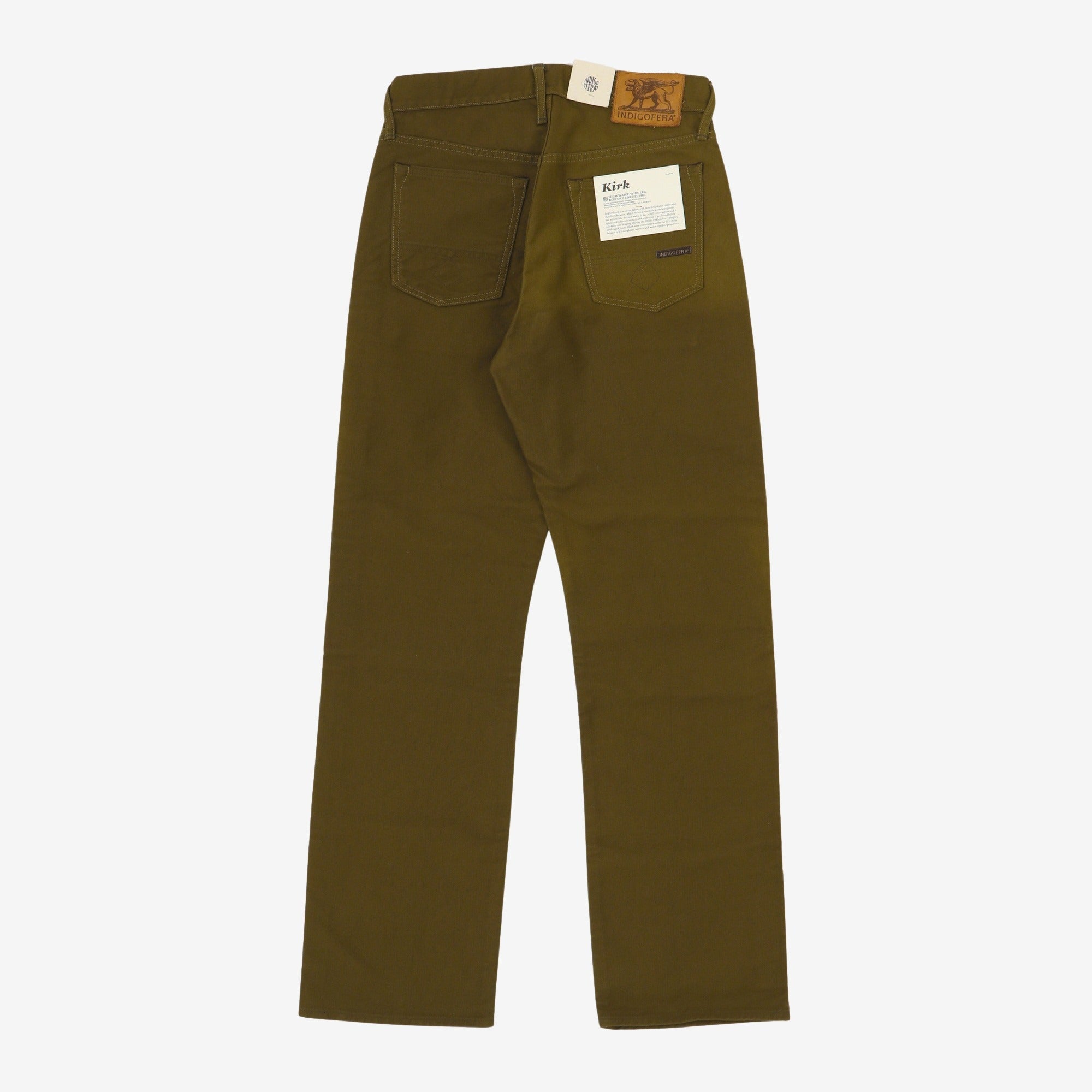 13.5oz Bedford Corduroy Kirk Trousers (30W X 31.5L)