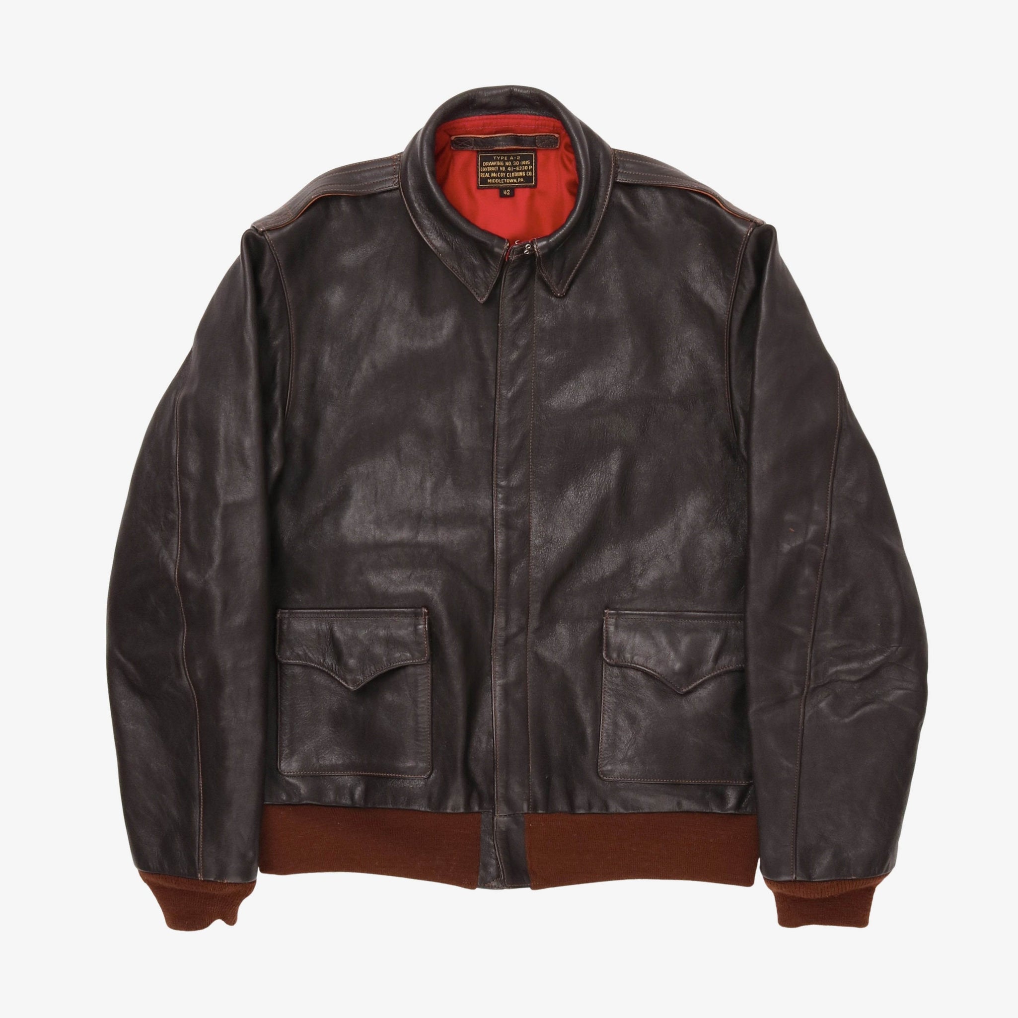Type A2 Leather Flight Jacket