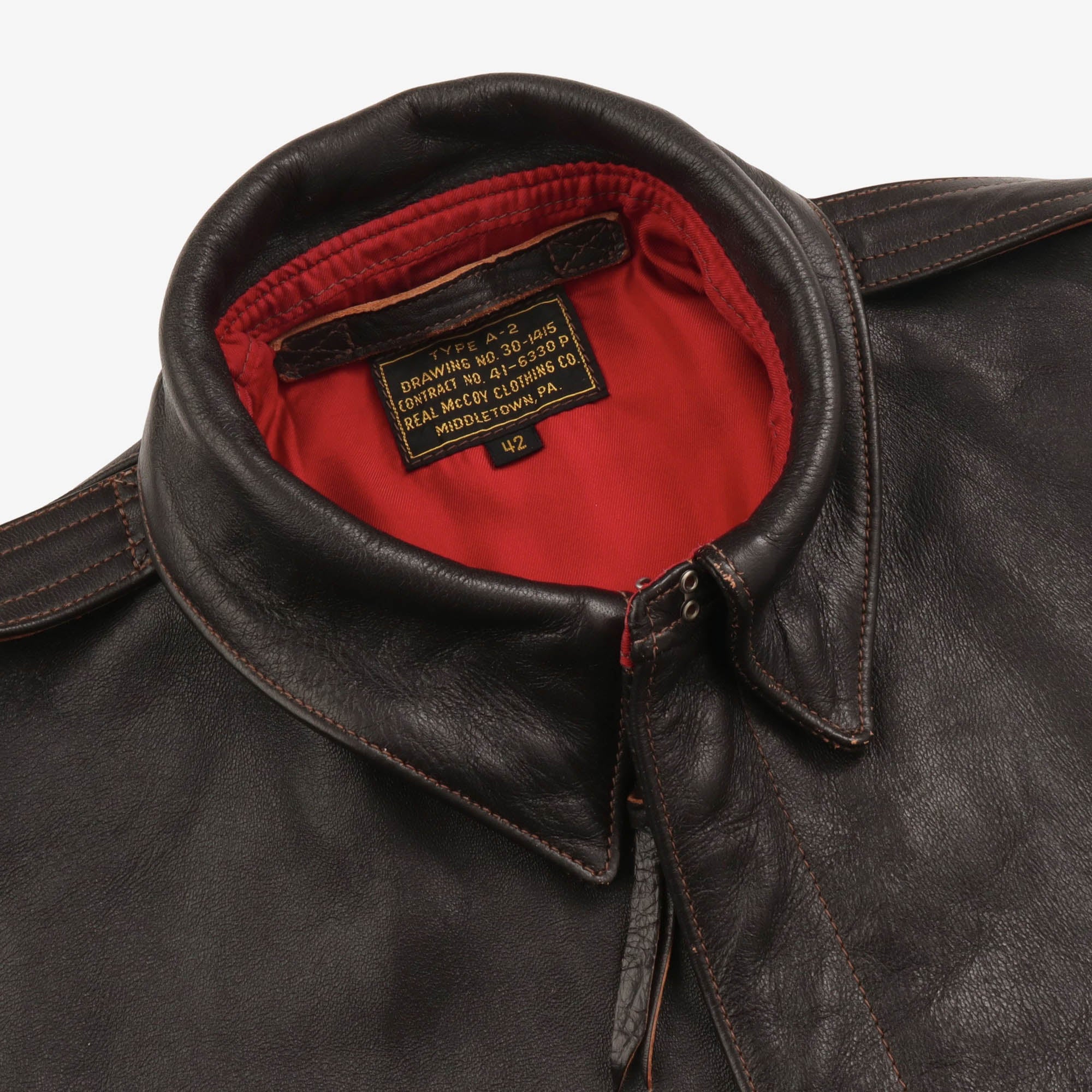 Type A2 Leather Flight Jacket