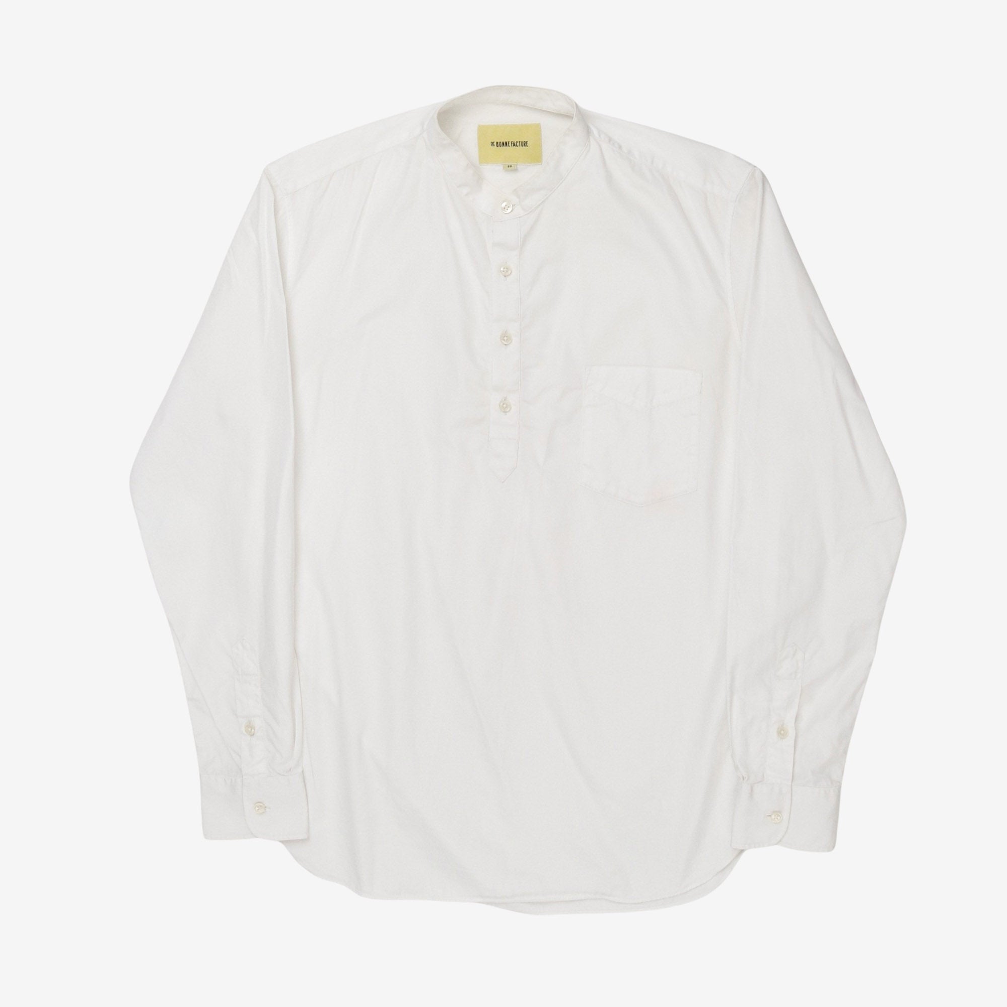 PO Grandad Collar Shirt