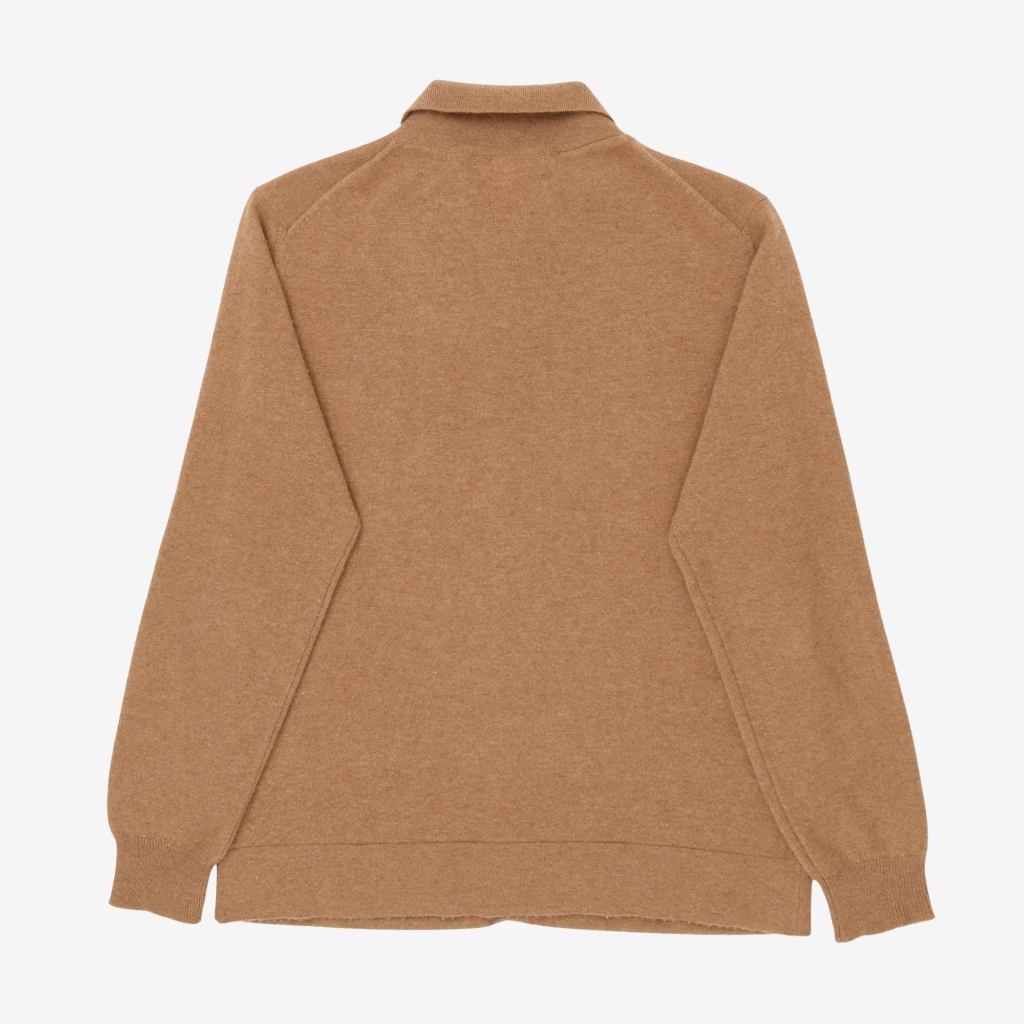 Cashmere Shirt Cardigan