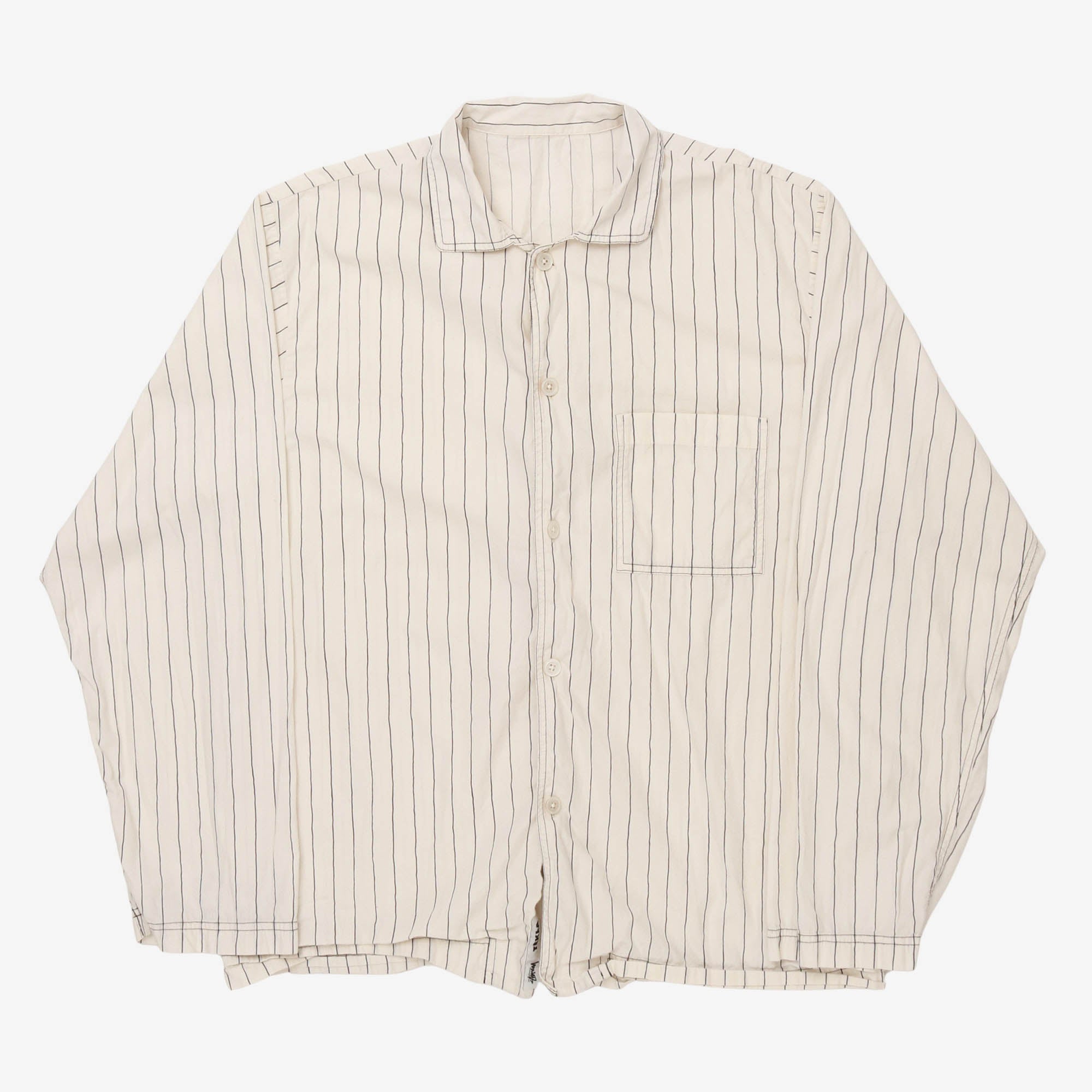 Stussy Poplin Stripe Pyjama Shirt