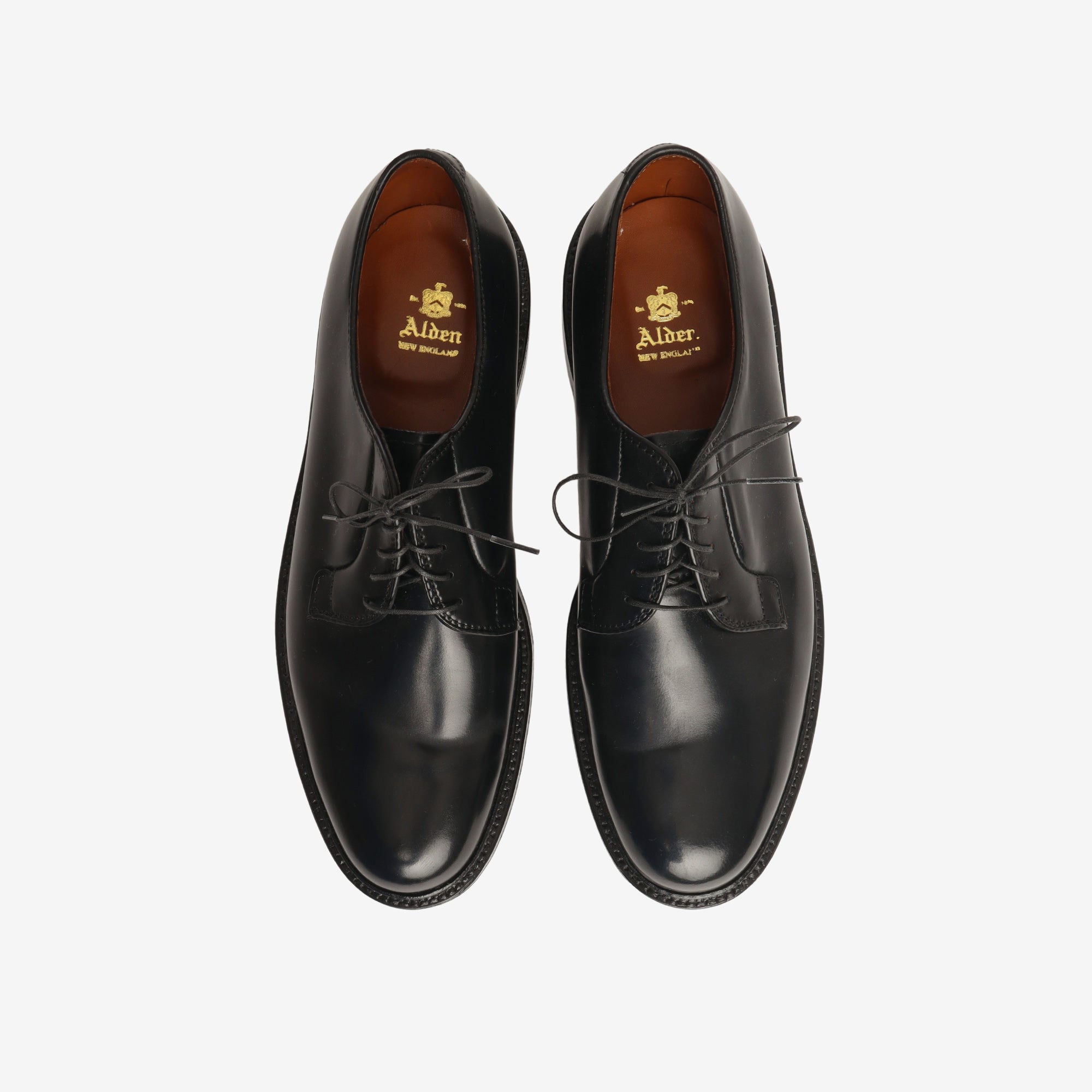 9901 Cordovan Plain Toe Blucher