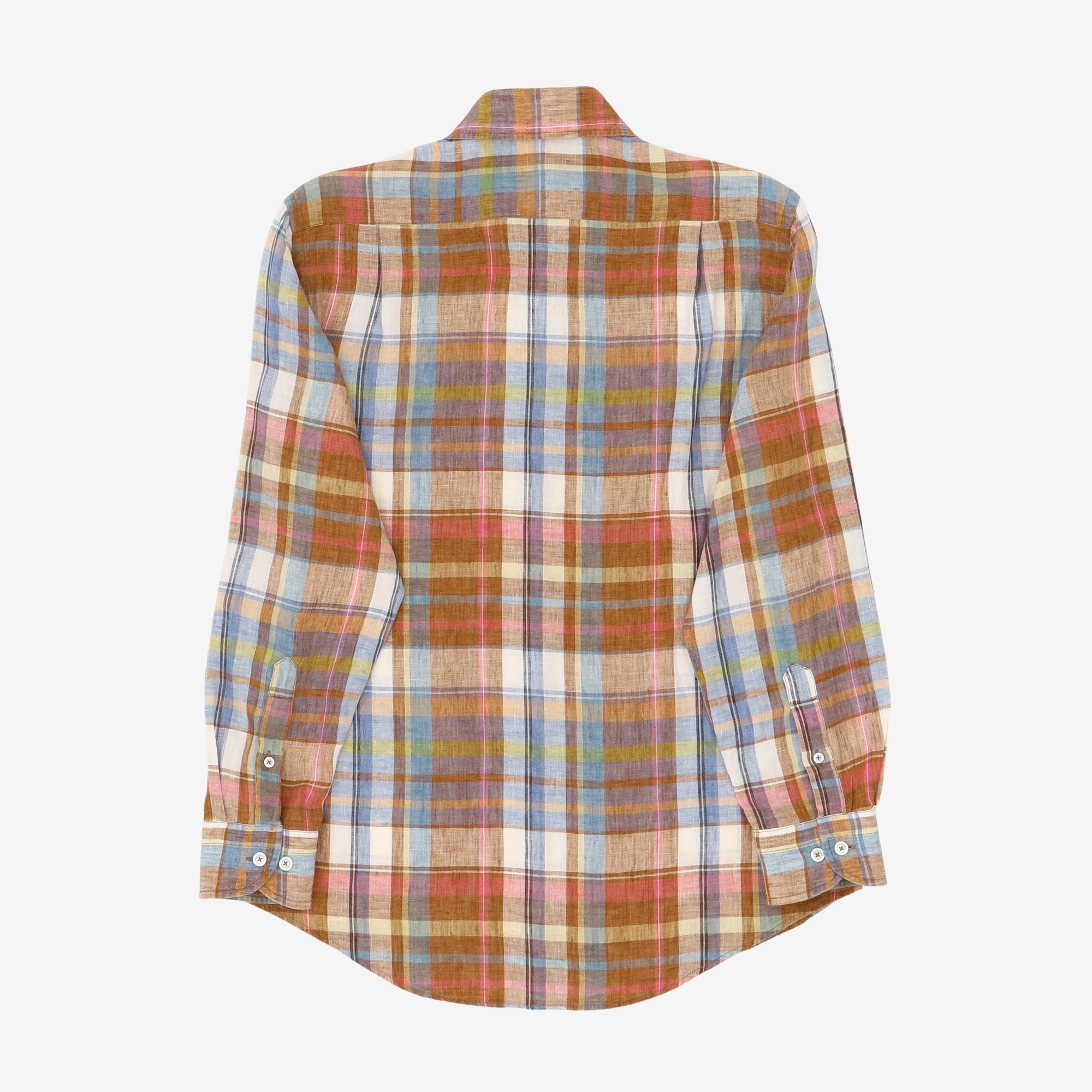 Linen Check Shirt