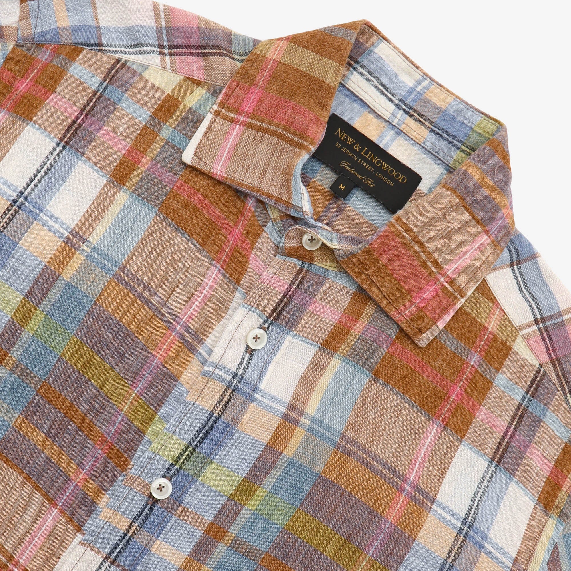 Linen Check Shirt