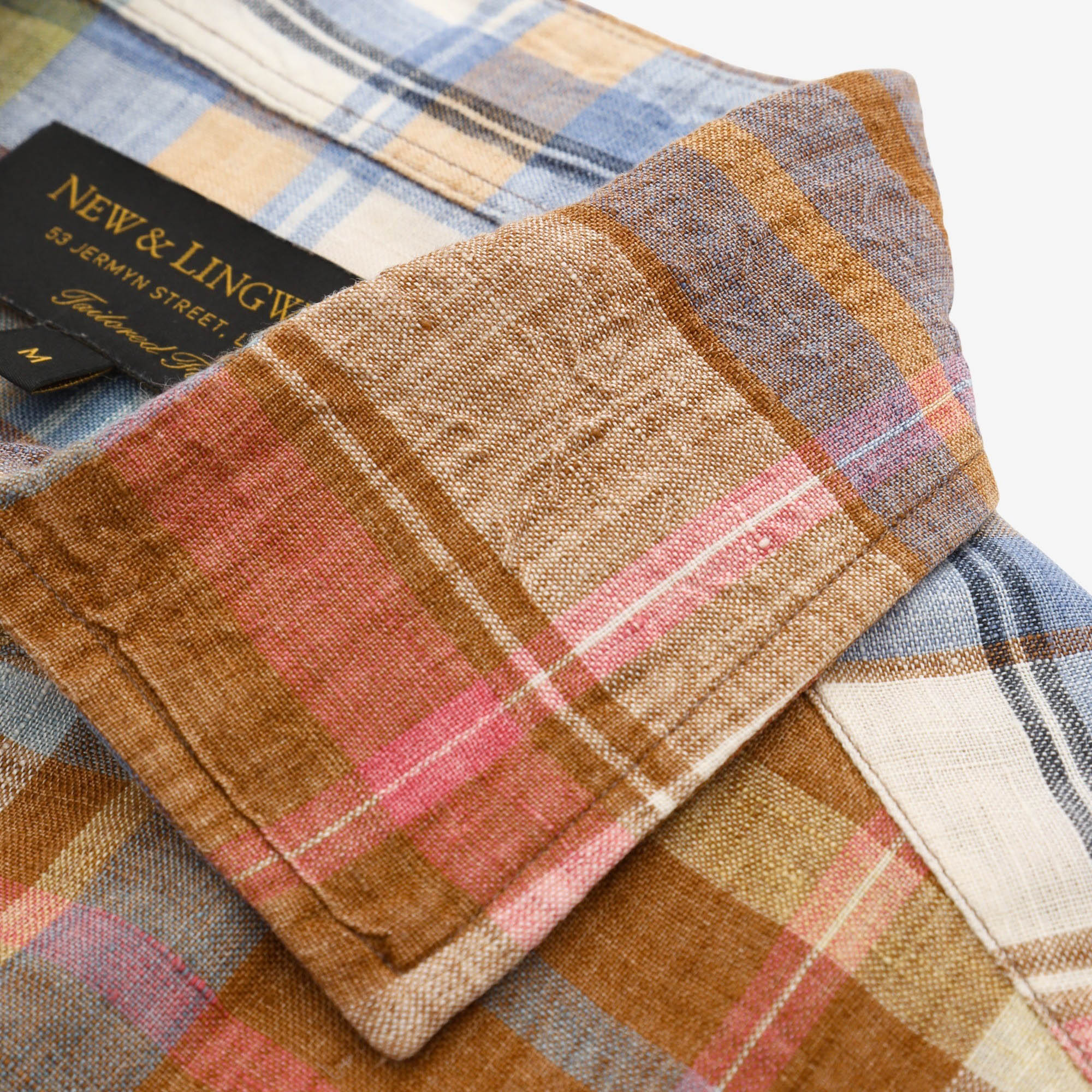 Linen Check Shirt