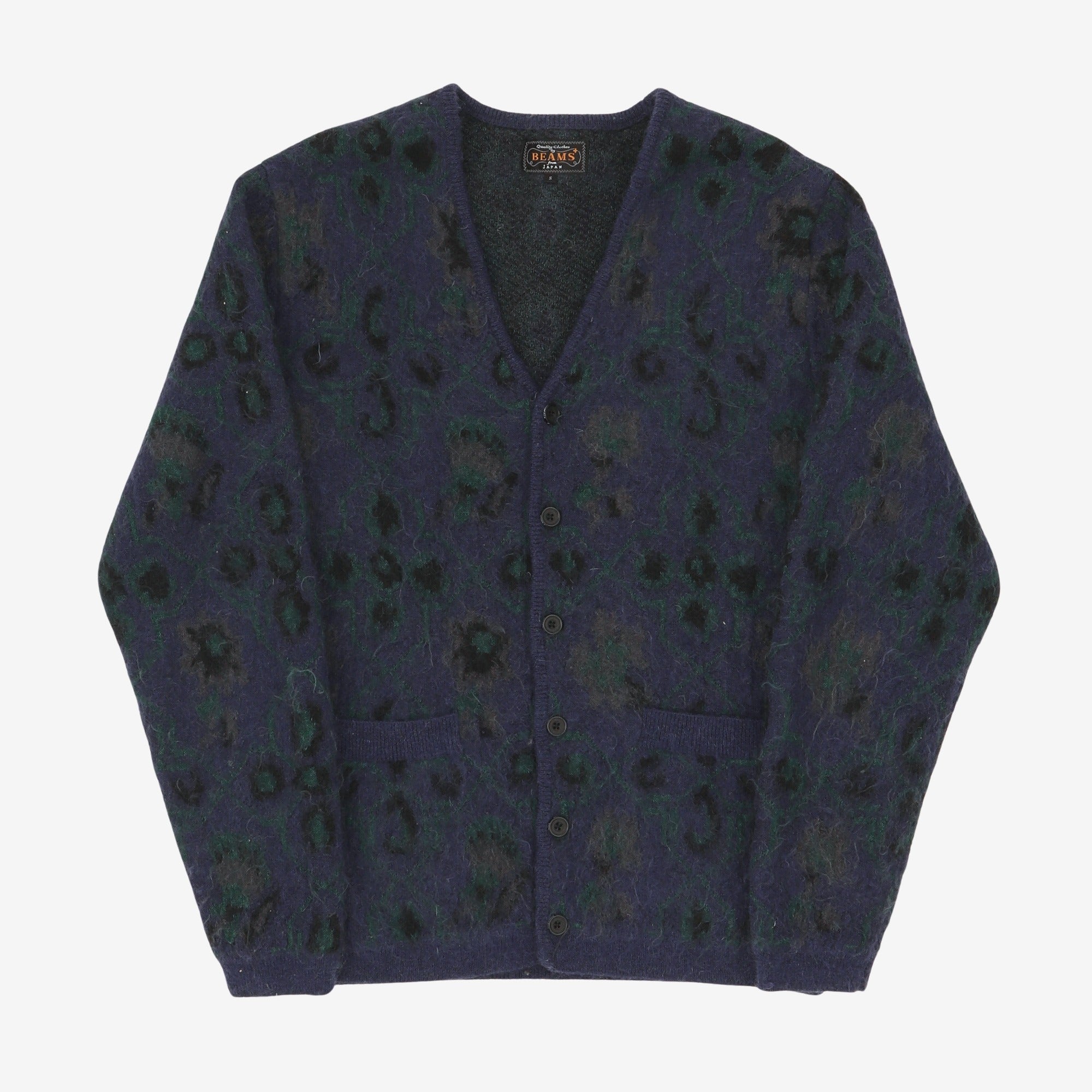 Botanical Jacquard Cardigan