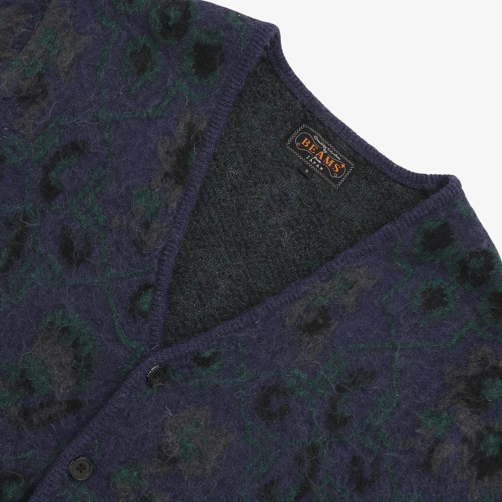 Botanical Jacquard Cardigan