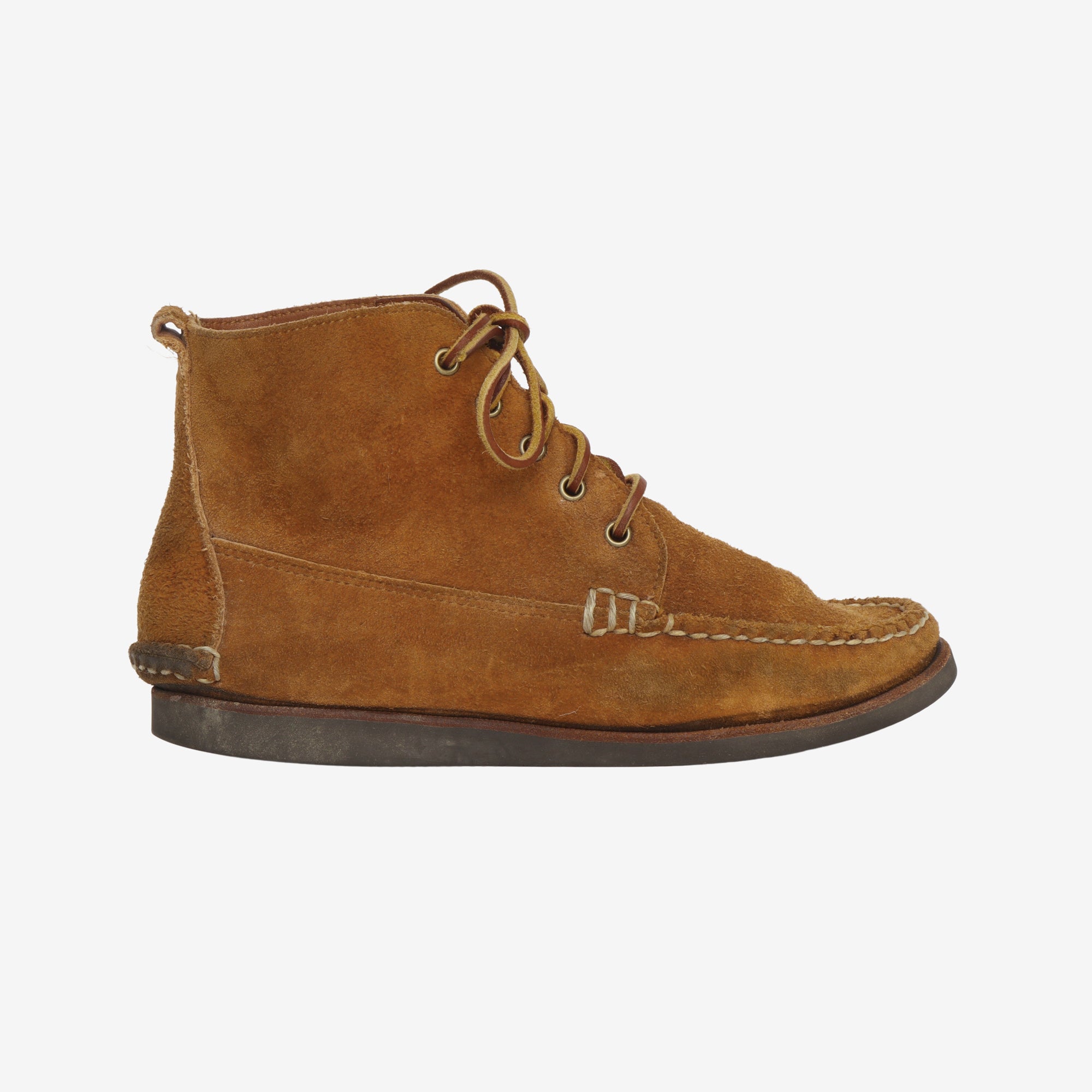 Suede Camp Boots