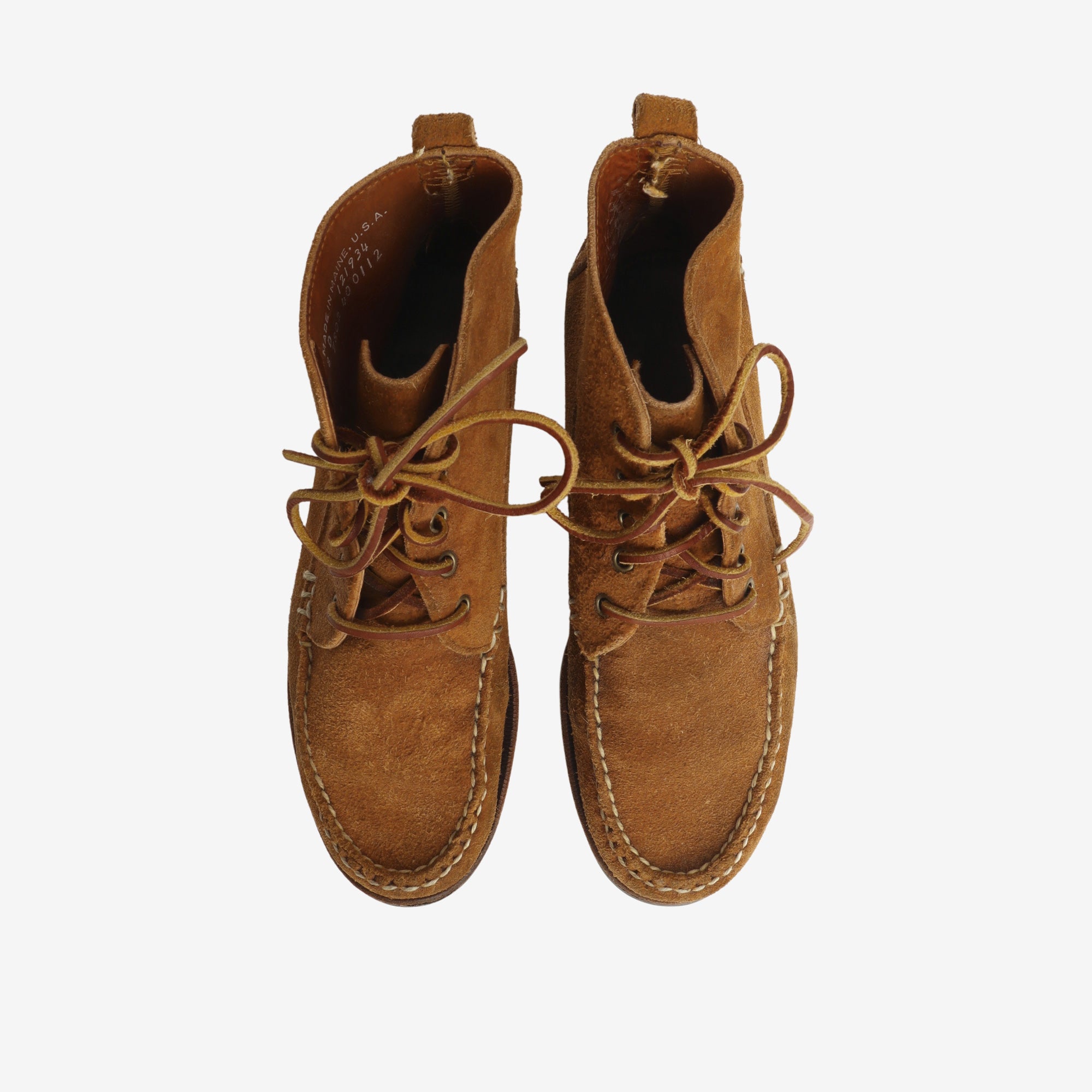 Suede Camp Boots