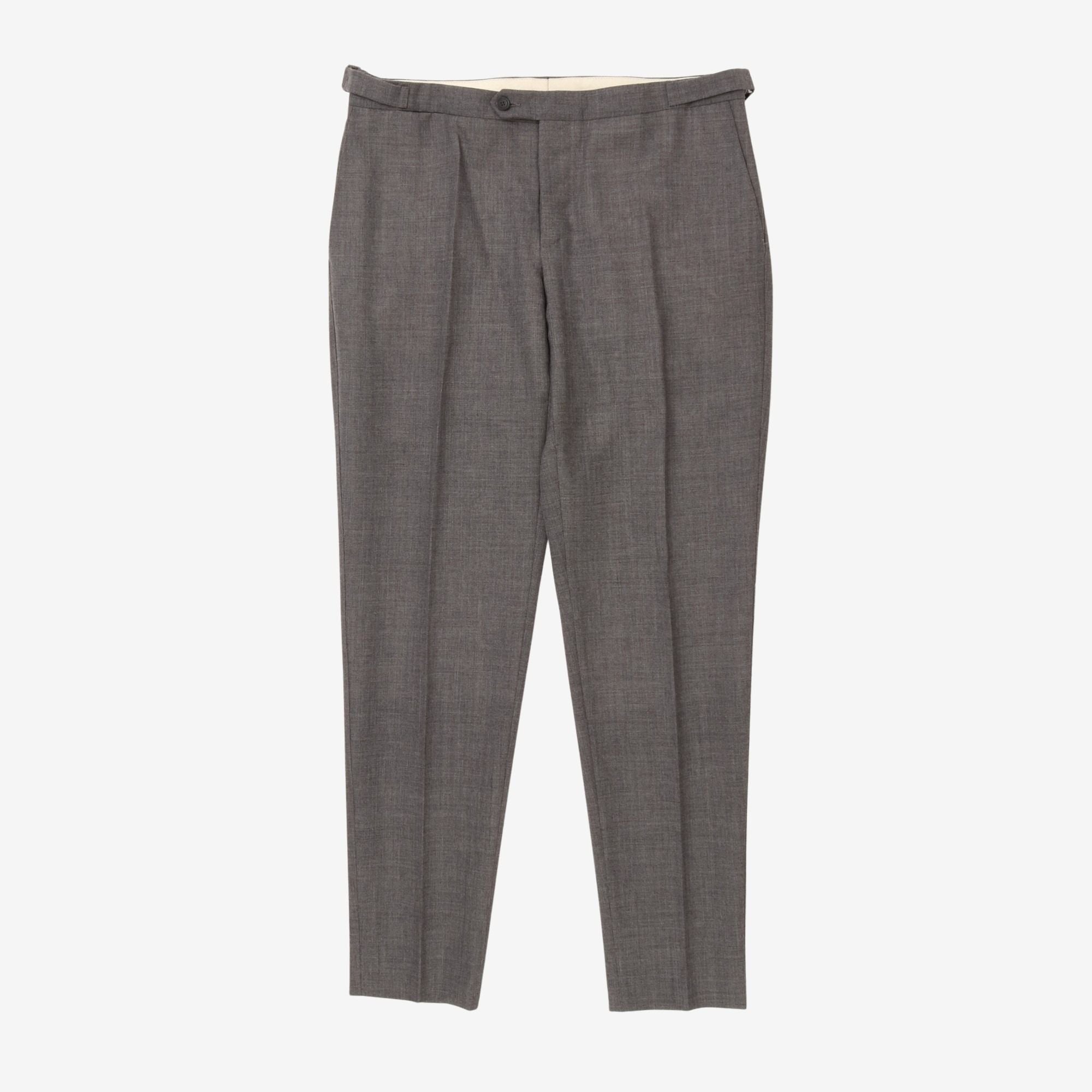 Wool Tailored Trousers (34W X 32L)