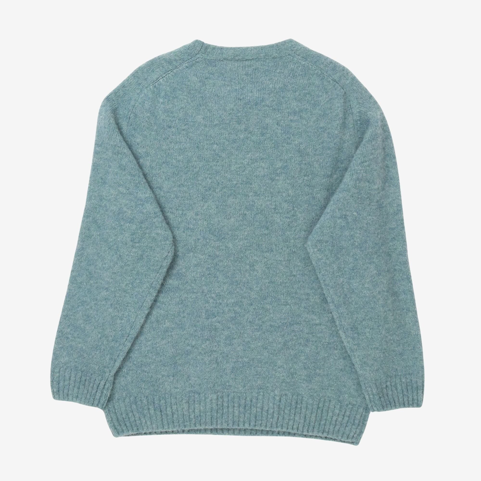 Wool Alpaca Crewneck Sweater
