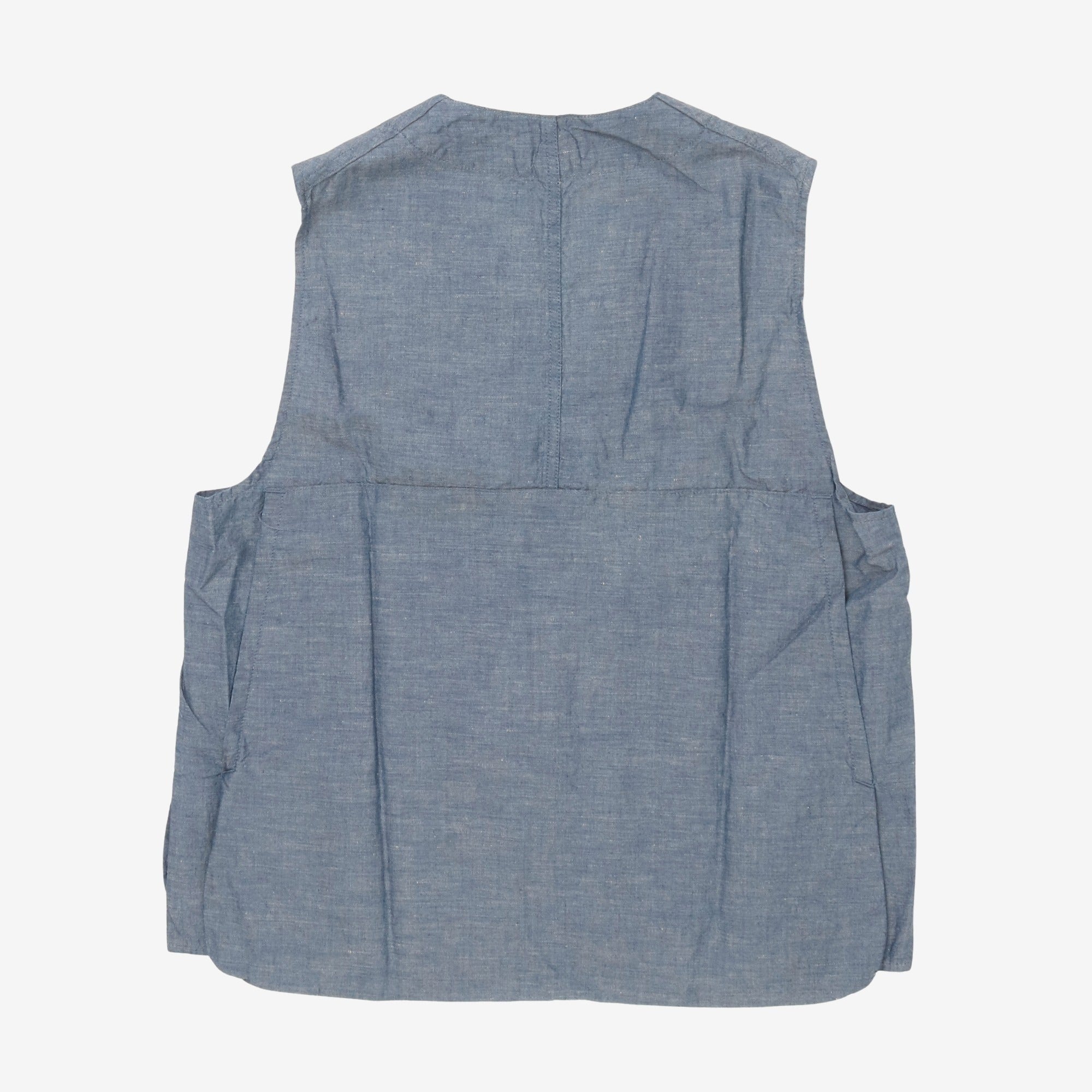 Linen Blend Landscaper Vest