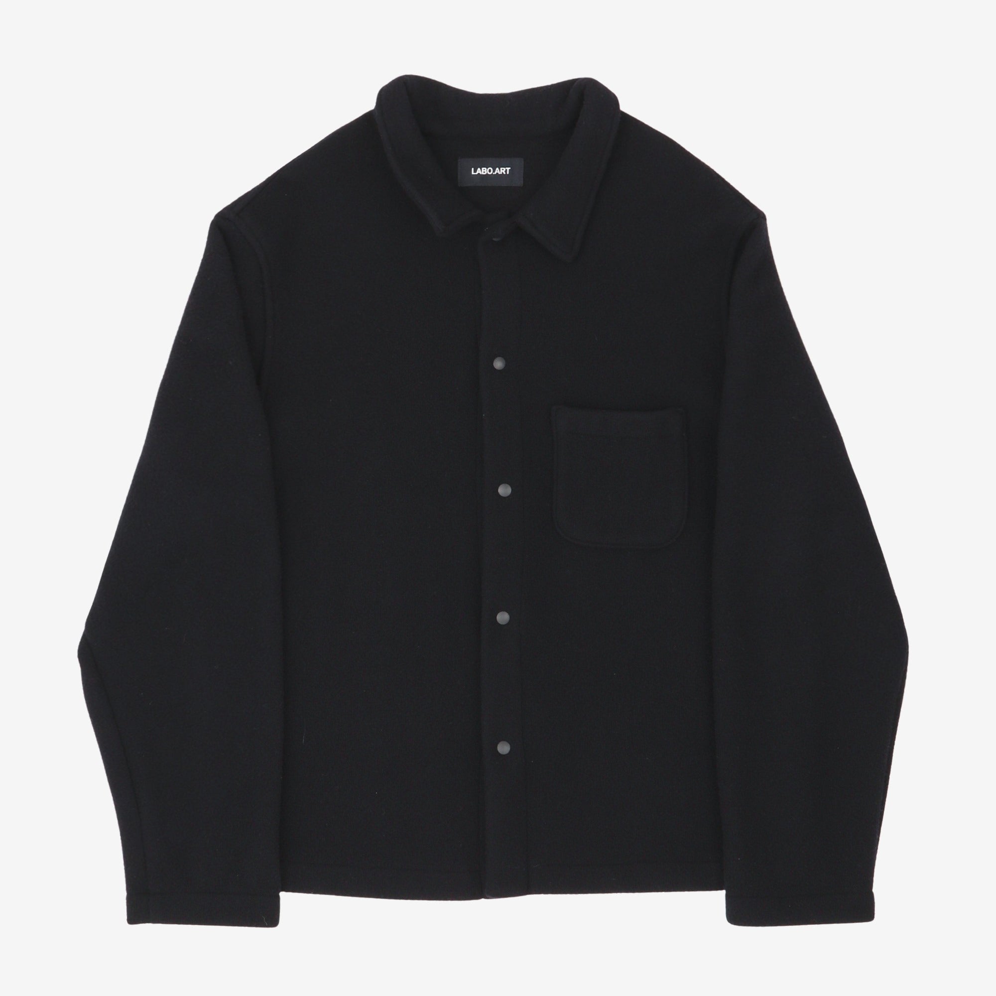 Wool Fleece Overshirt