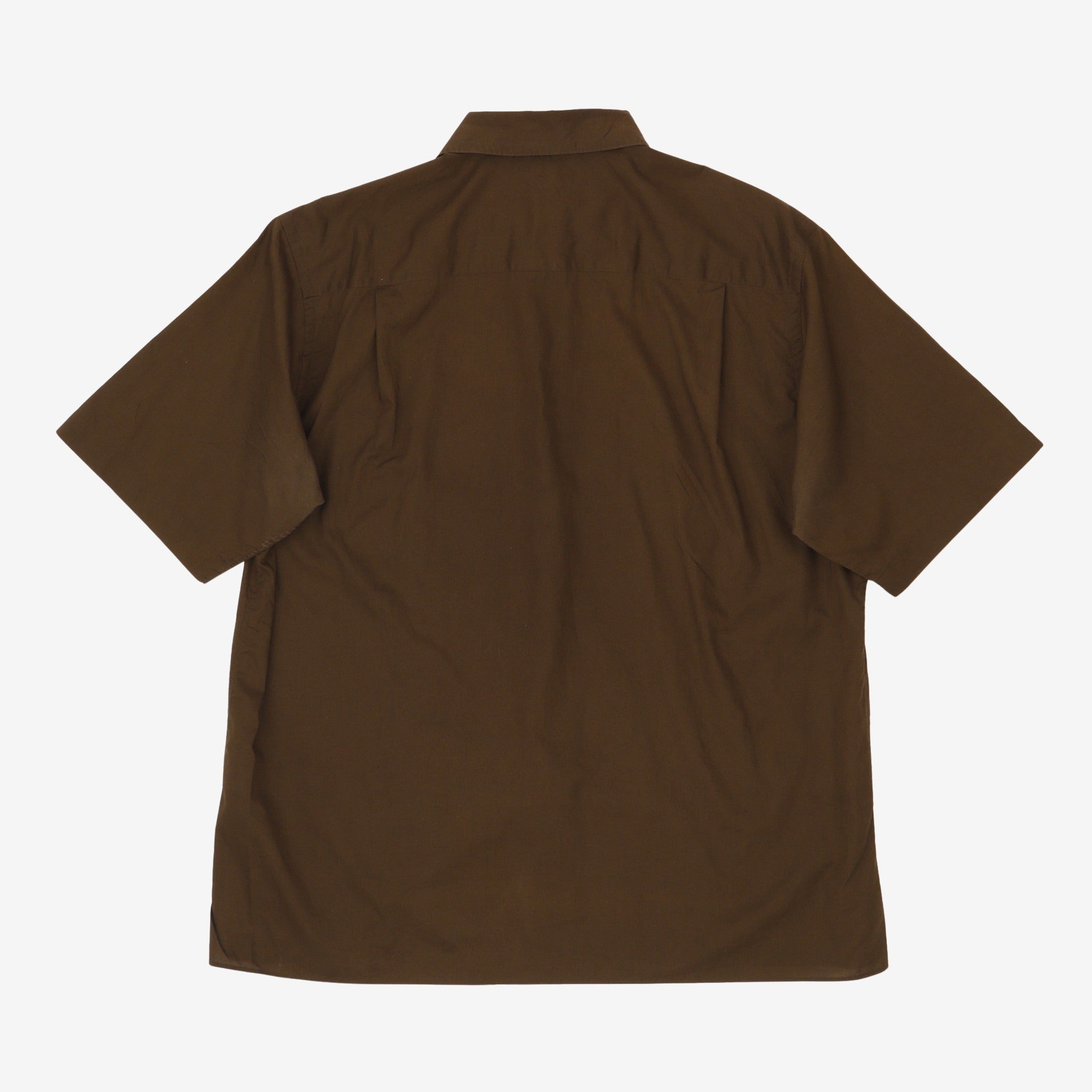Typewriter Open Collar Shirt