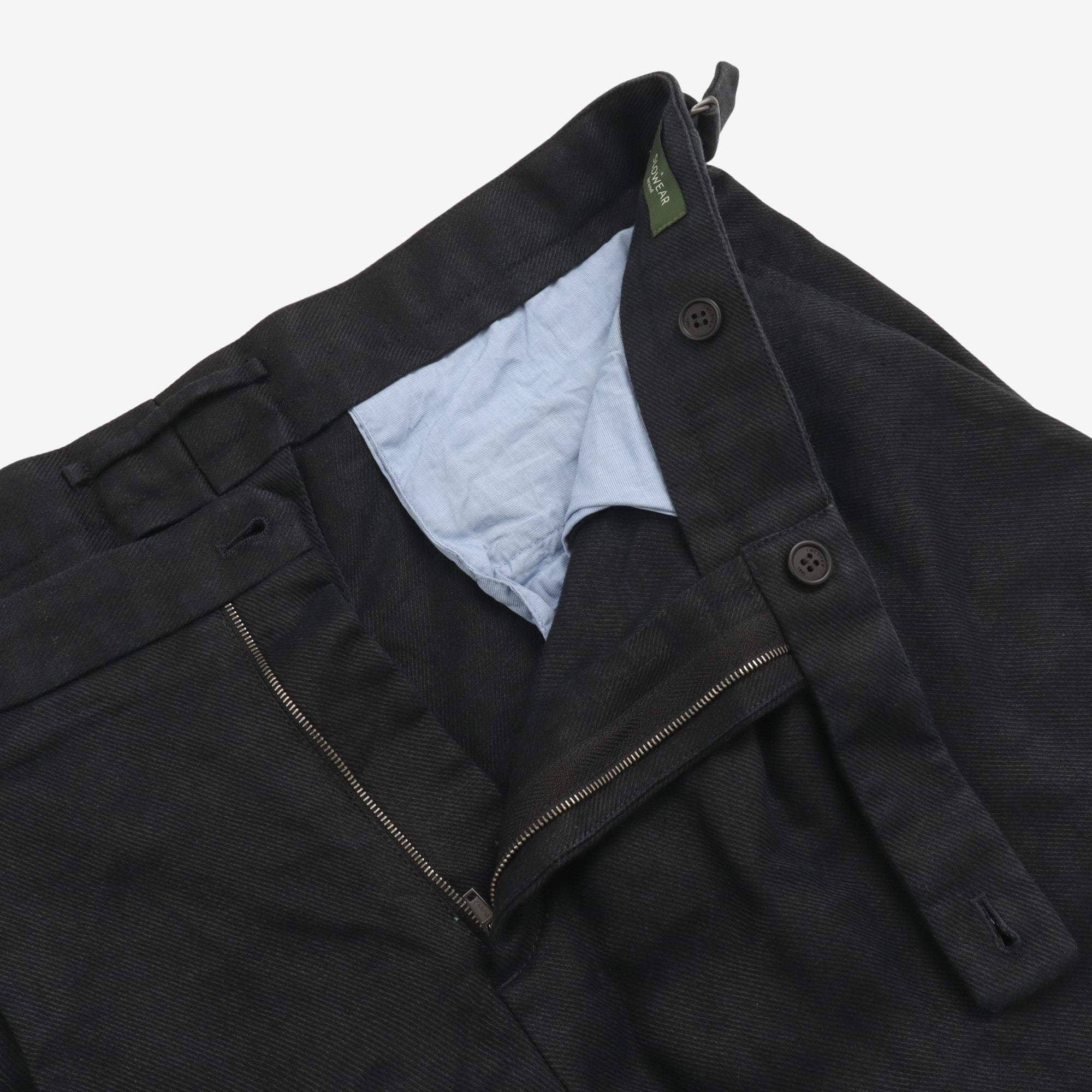 Pleated Linen Shorts (36W)