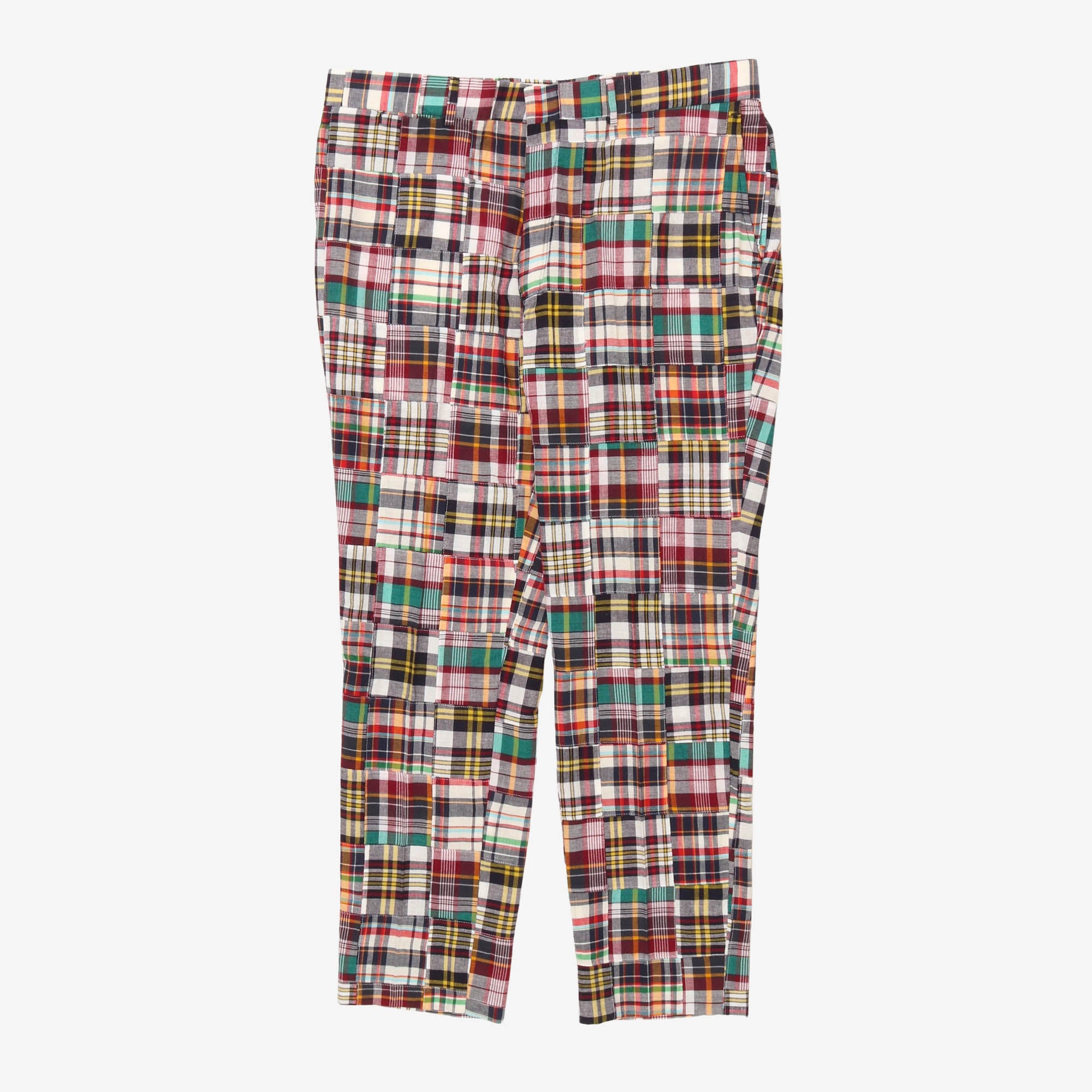 Patchwork Madras Trousers (38W X 30L)