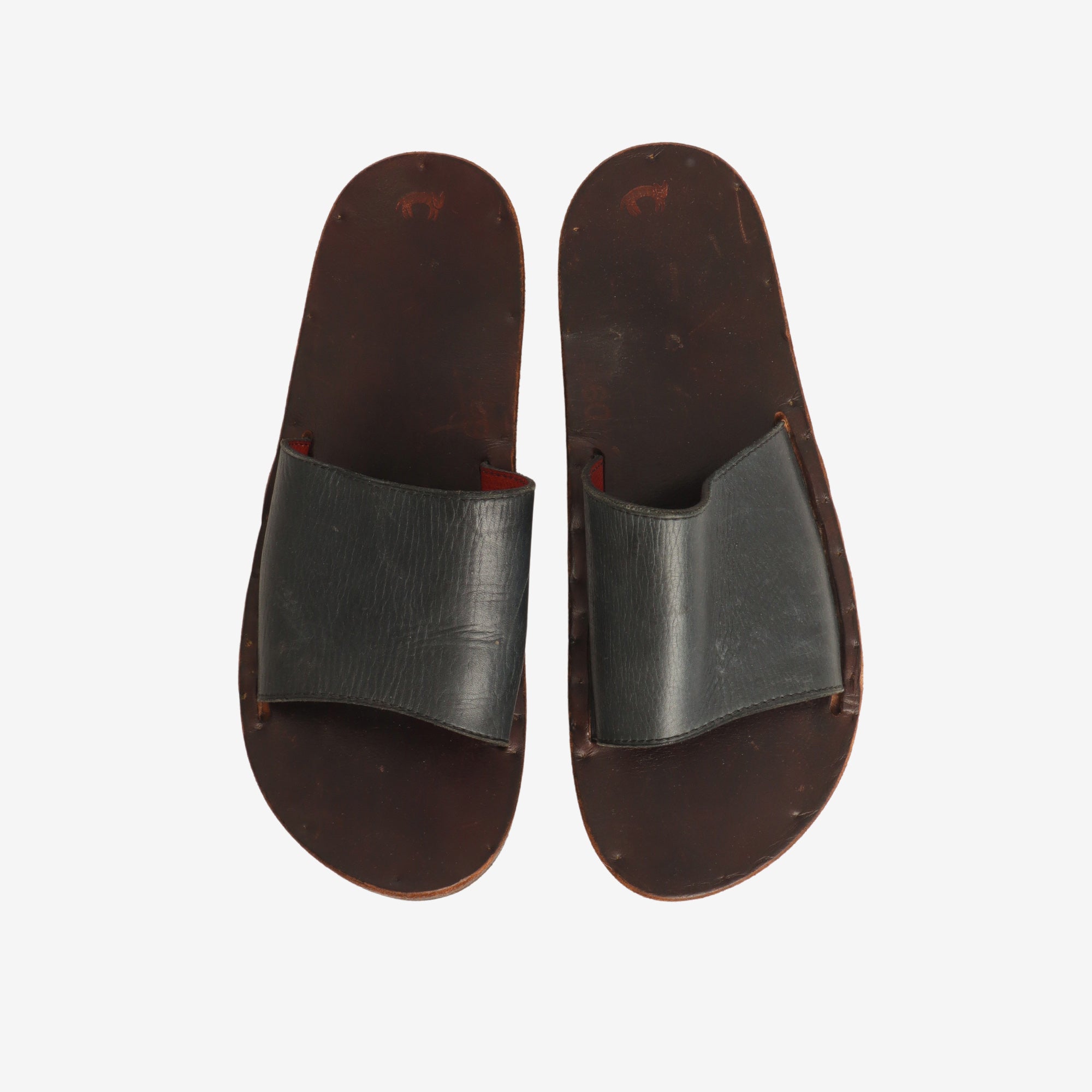 Handmade Leather Sliders